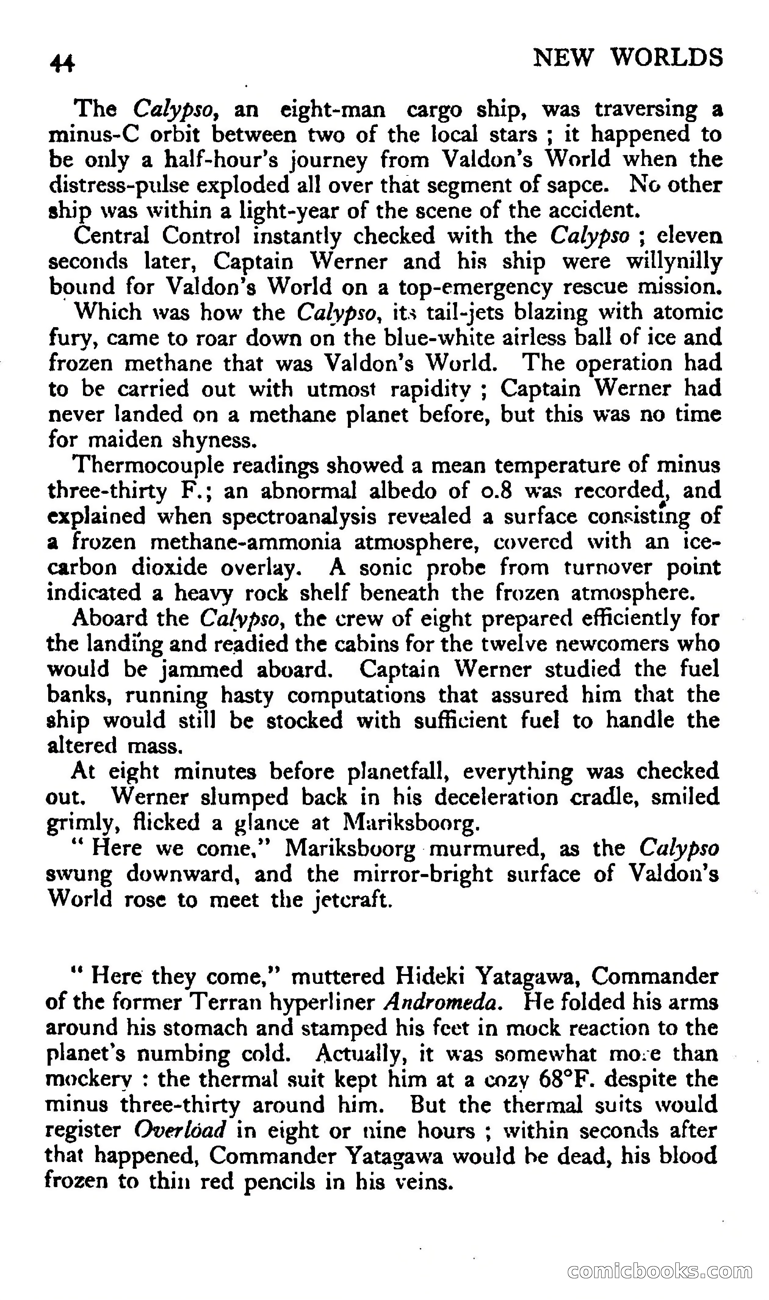 New Worlds Science Fiction #59, Volume 20 — page 46 of 132