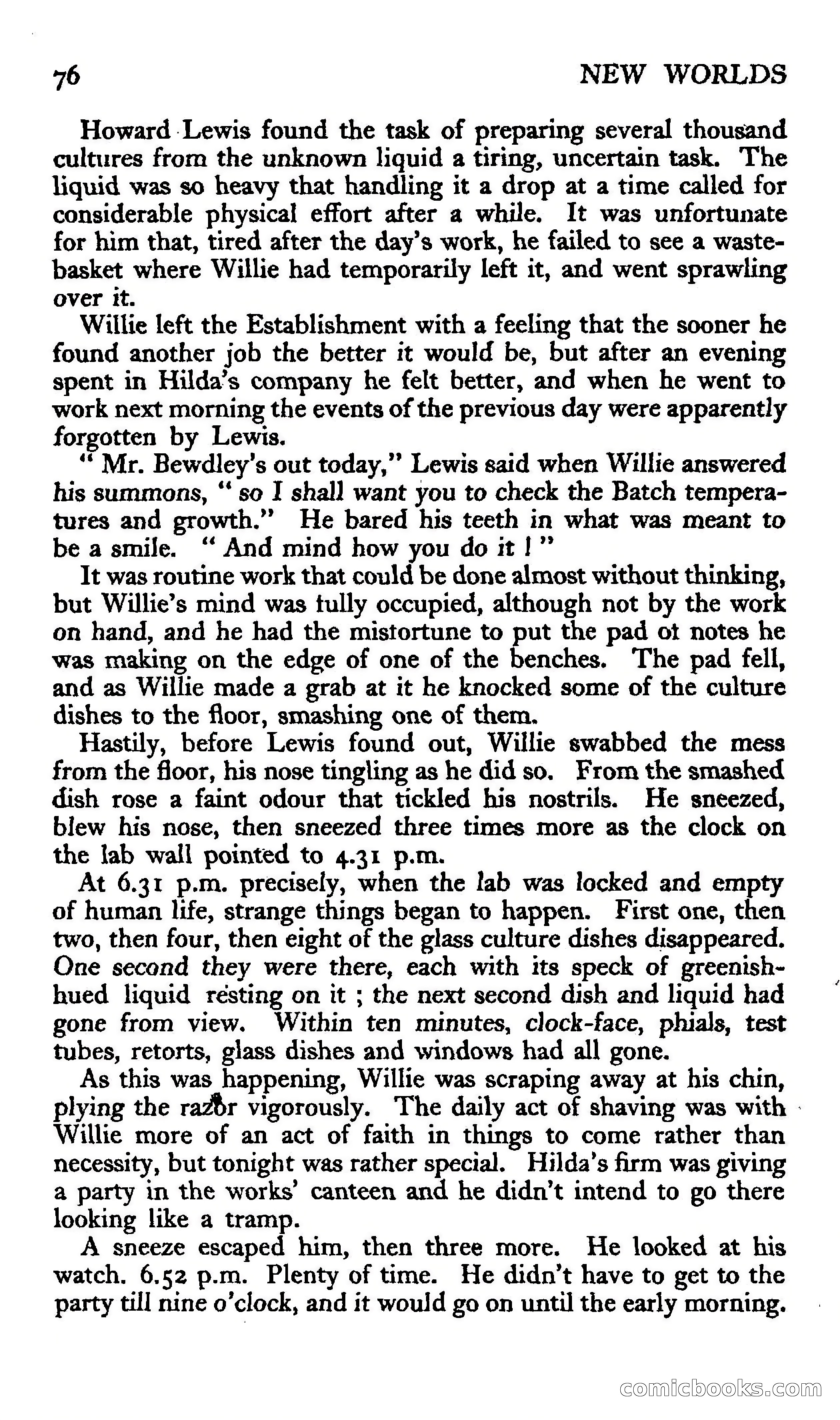 New Worlds Science Fiction #59, Volume 20 — page 78 of 132