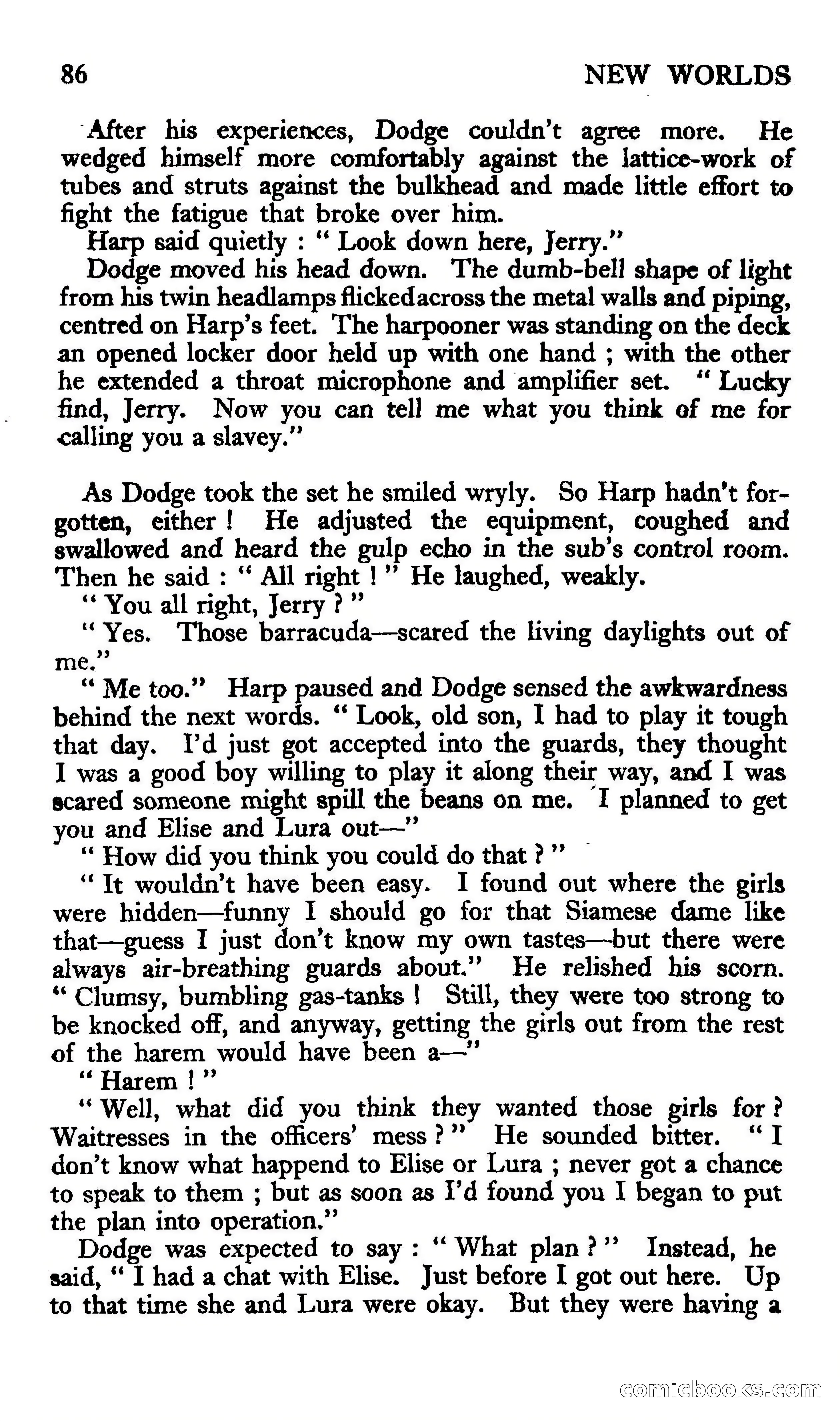 New Worlds Science Fiction #59, Volume 20 — page 88 of 132