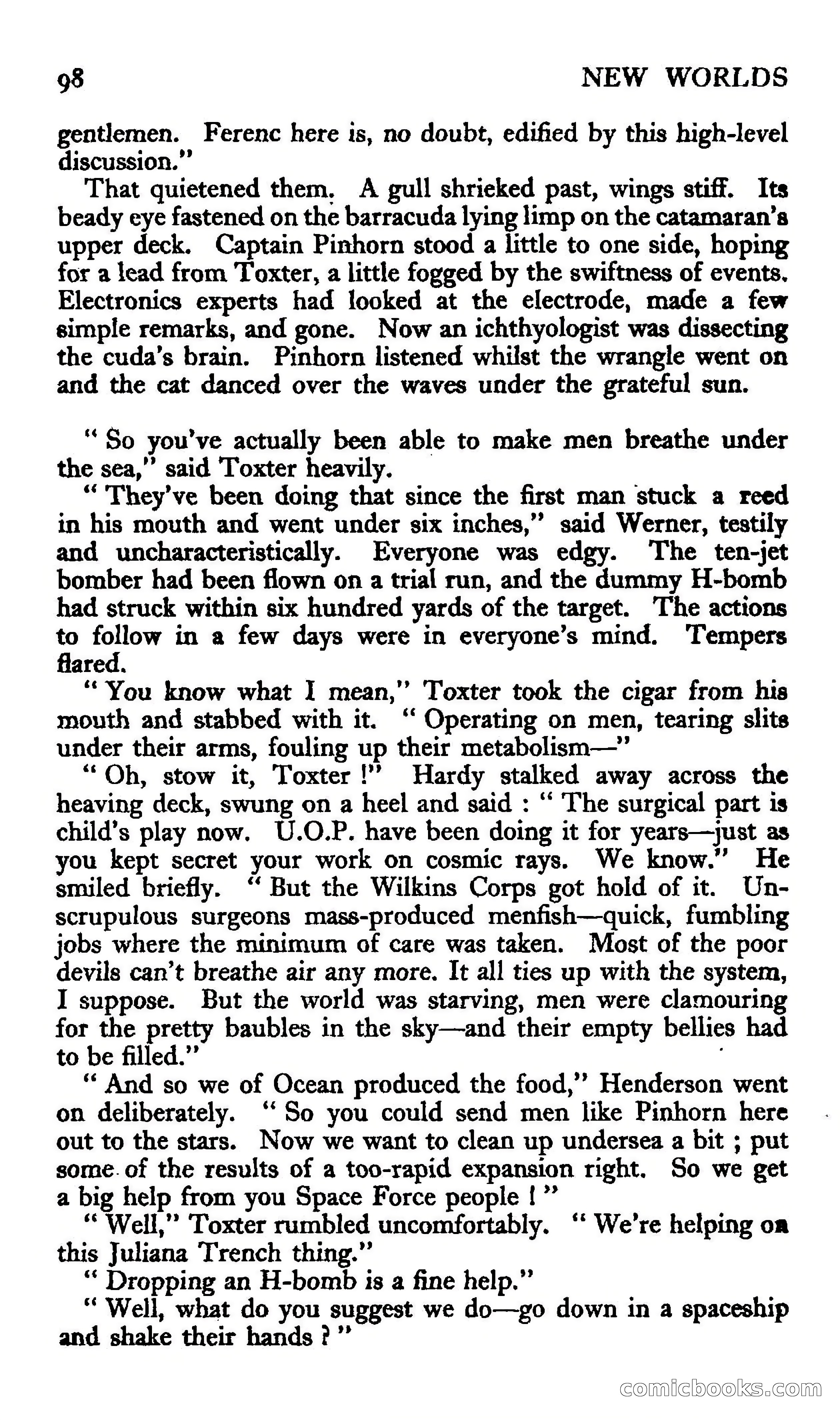 New Worlds Science Fiction #59, Volume 20 — page 100 of 132