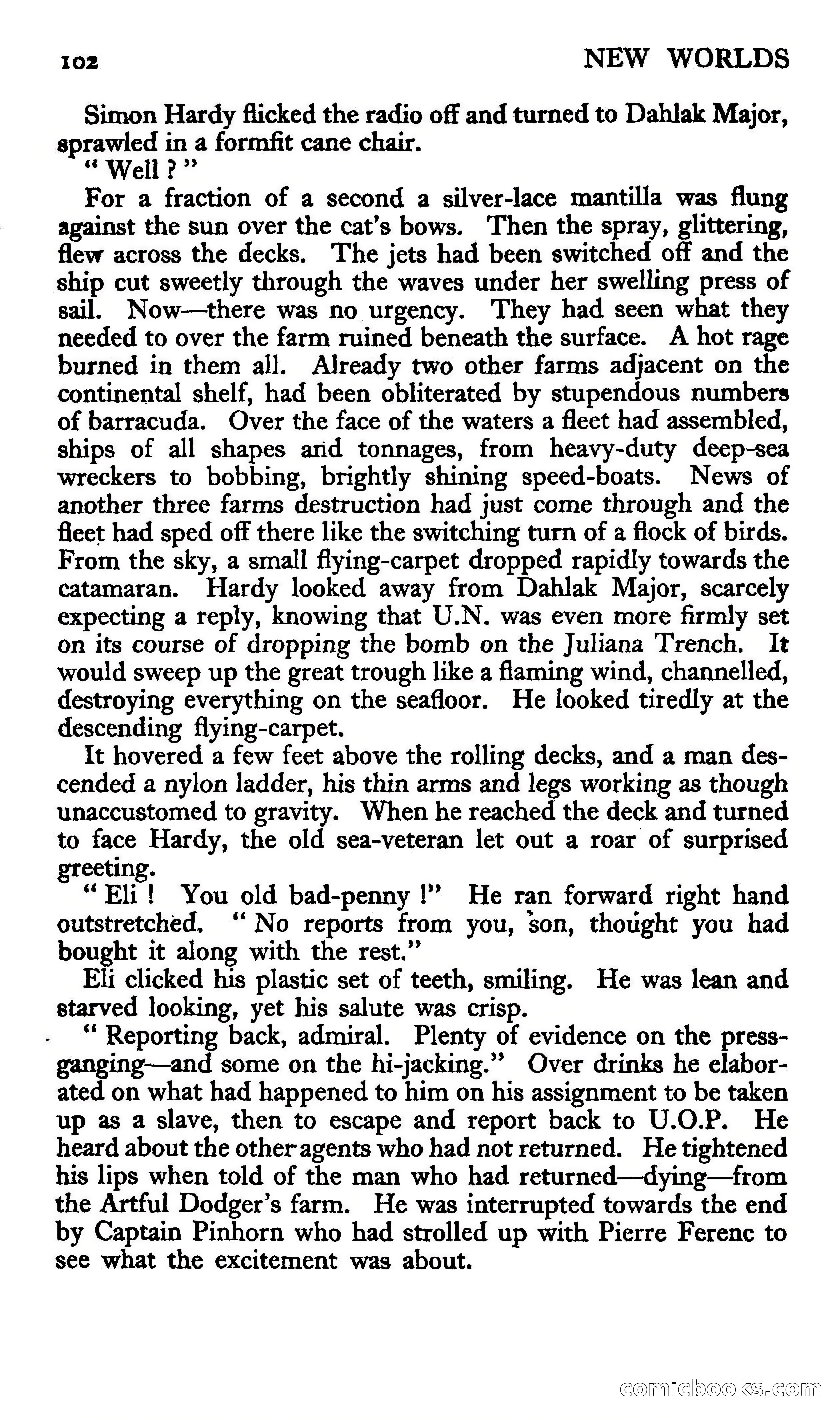 New Worlds Science Fiction #59, Volume 20 — page 104 of 132