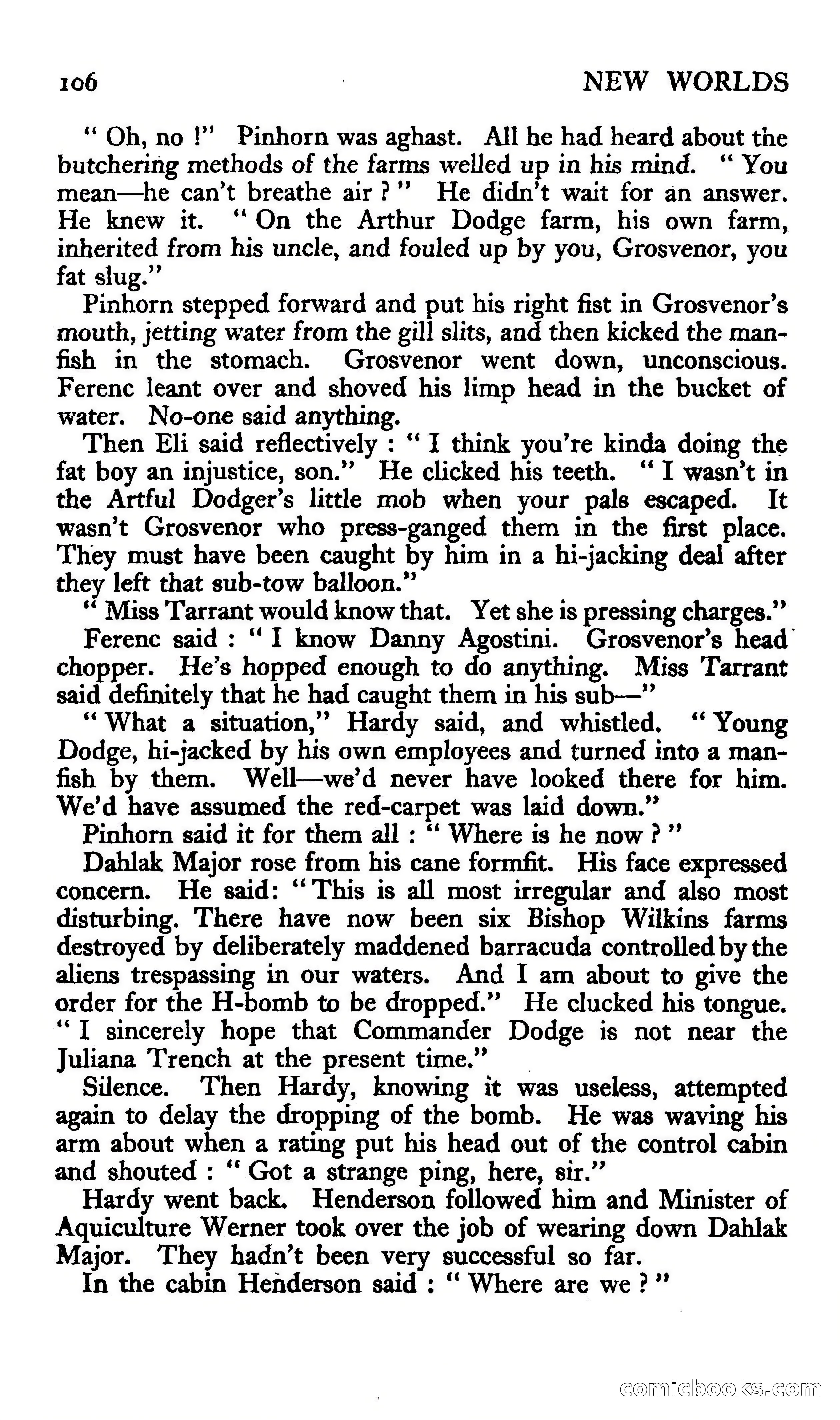 New Worlds Science Fiction #59, Volume 20 — page 108 of 132