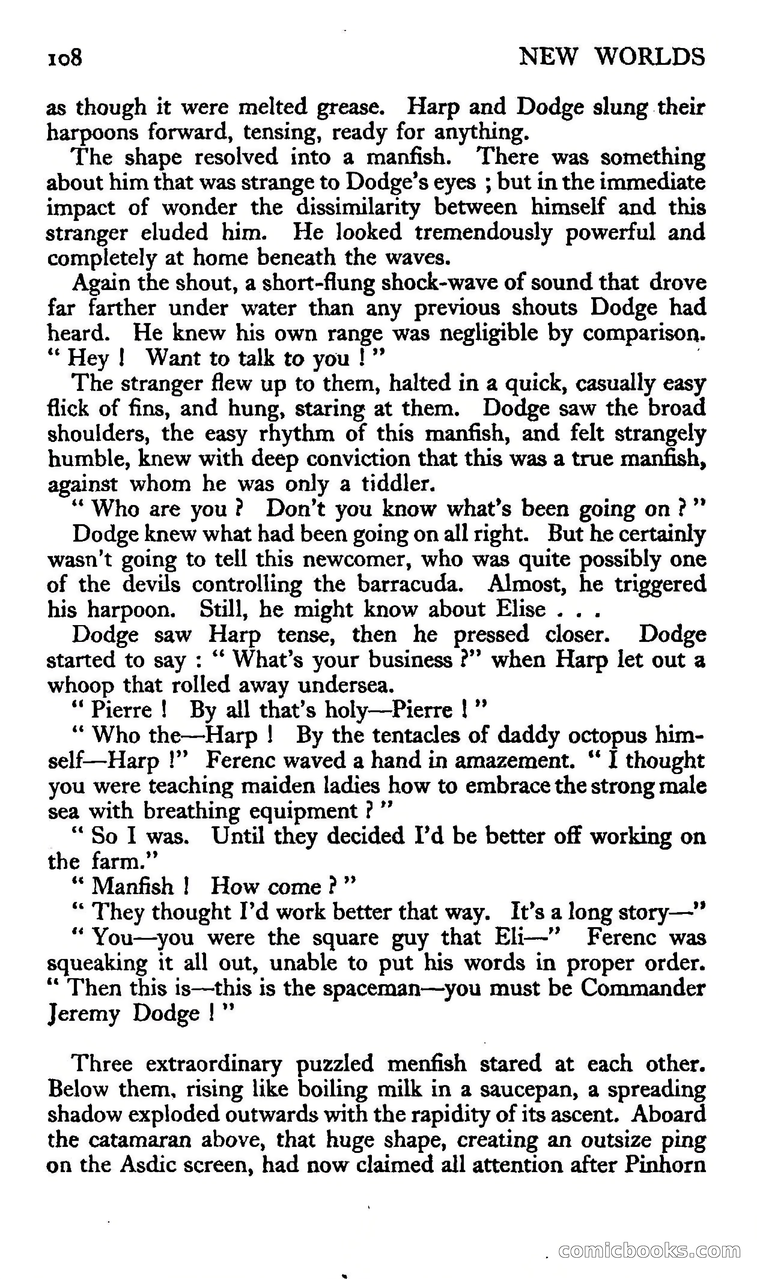 New Worlds Science Fiction #59, Volume 20 — page 110 of 132