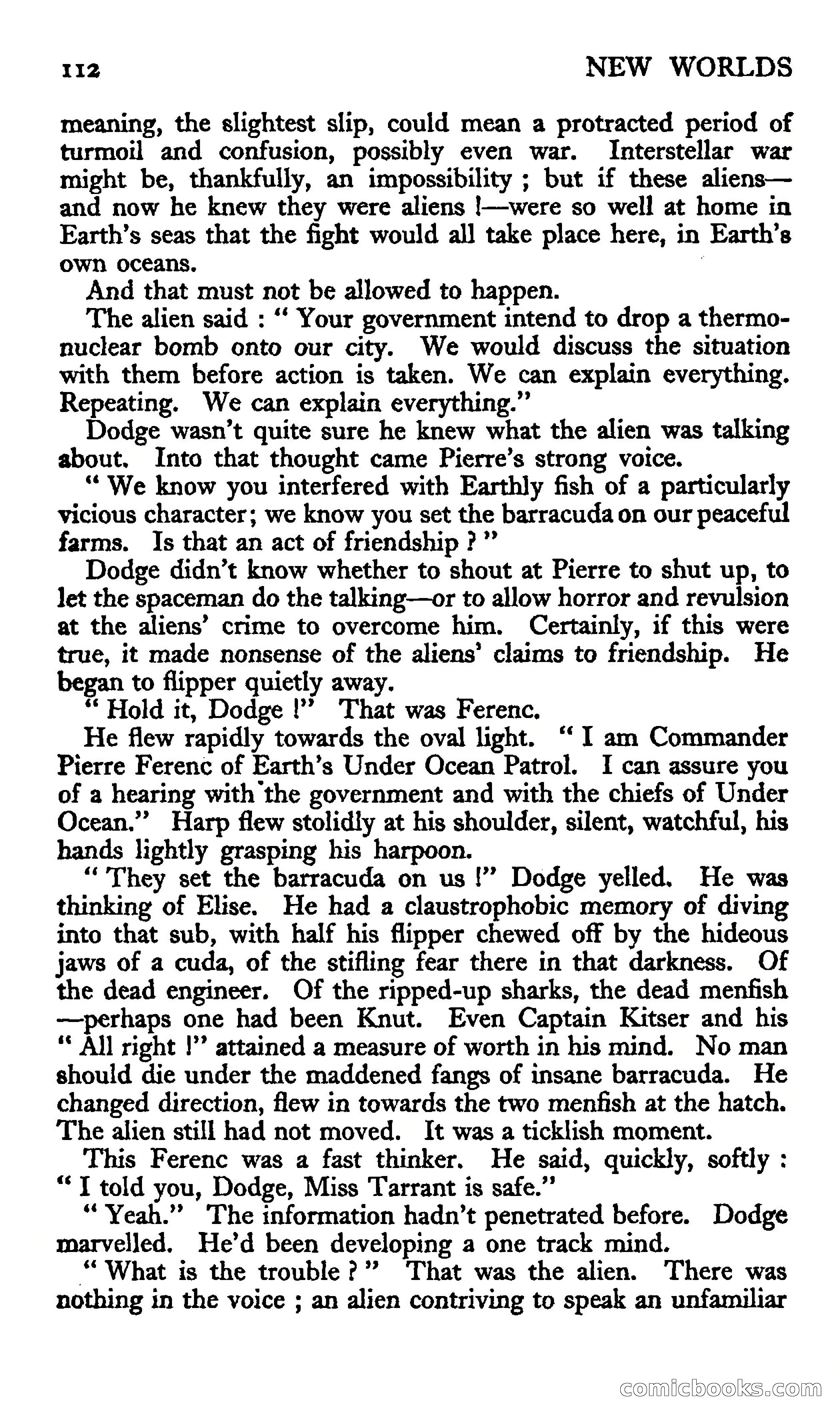 New Worlds Science Fiction #59, Volume 20 — page 114 of 132