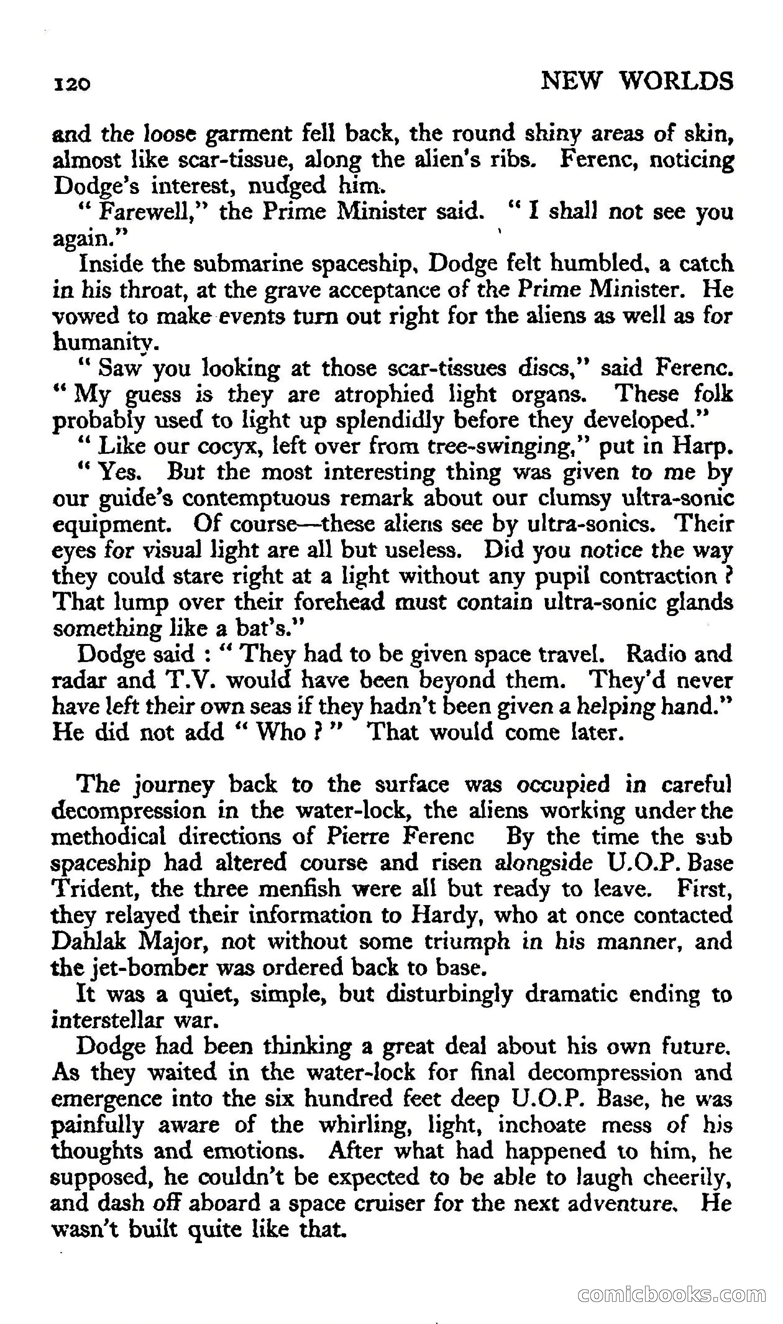 New Worlds Science Fiction #59, Volume 20 — page 122 of 132