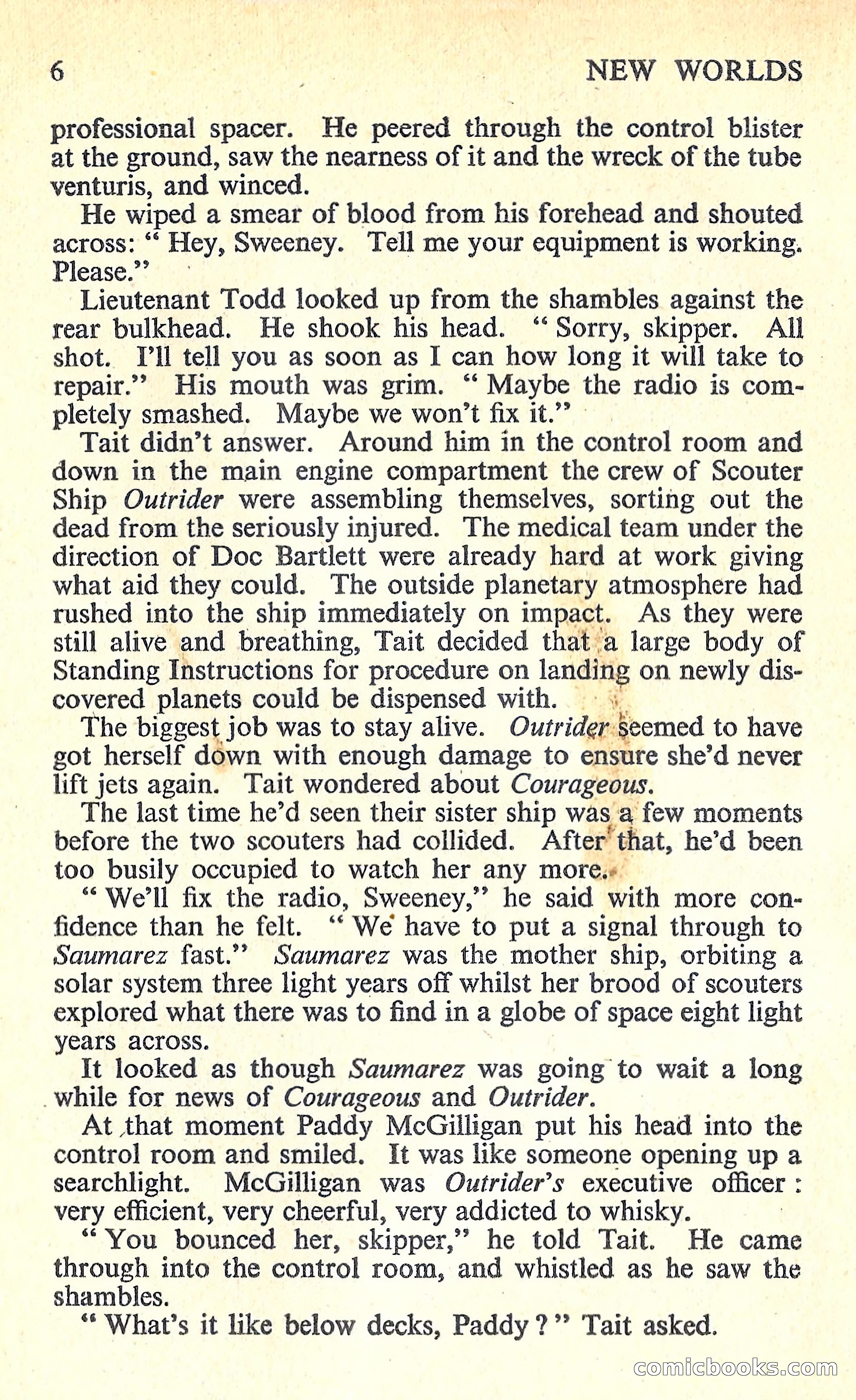 New Worlds Science Fiction #61 — page 8 of 132