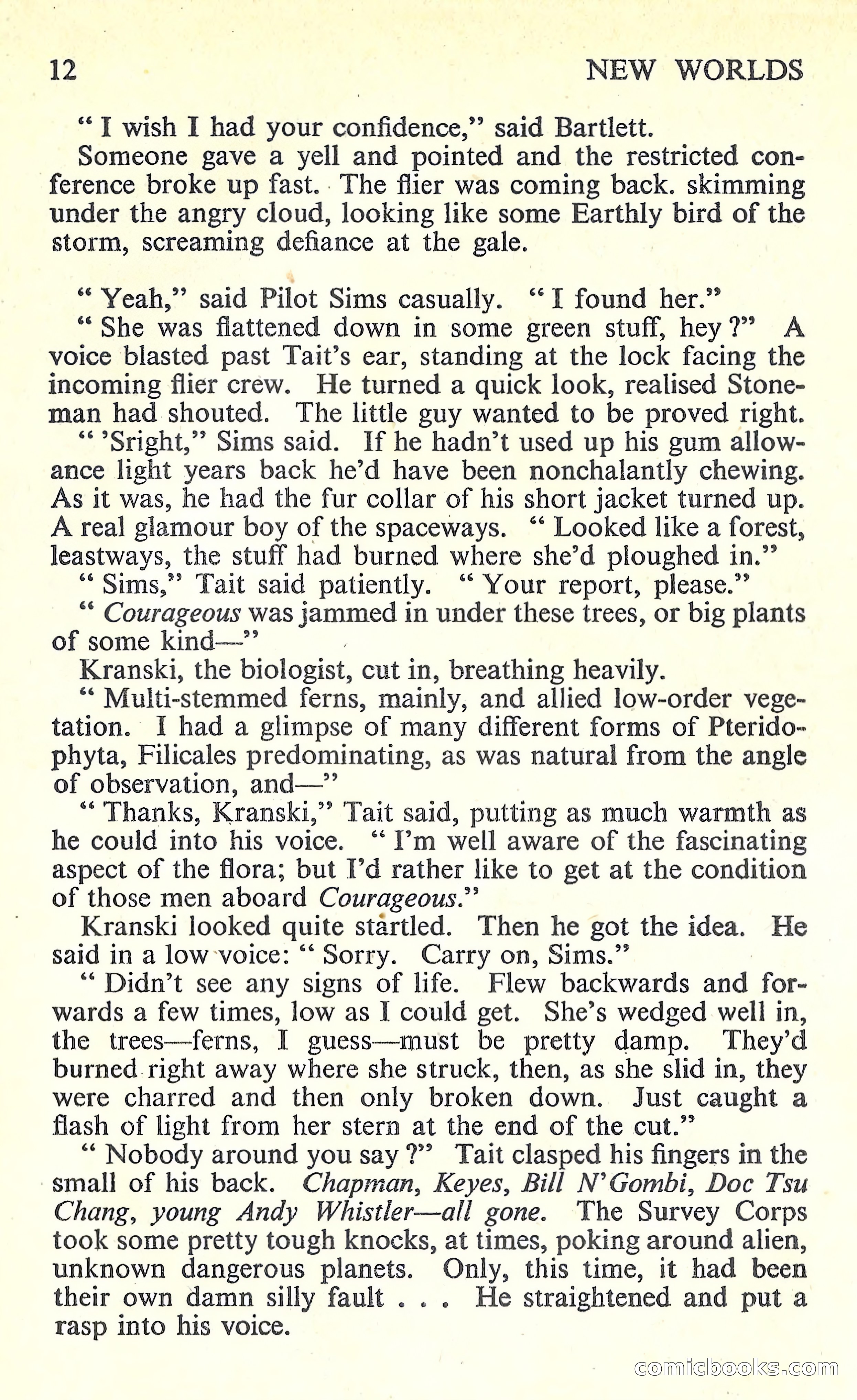 New Worlds Science Fiction #61 — page 14 of 132