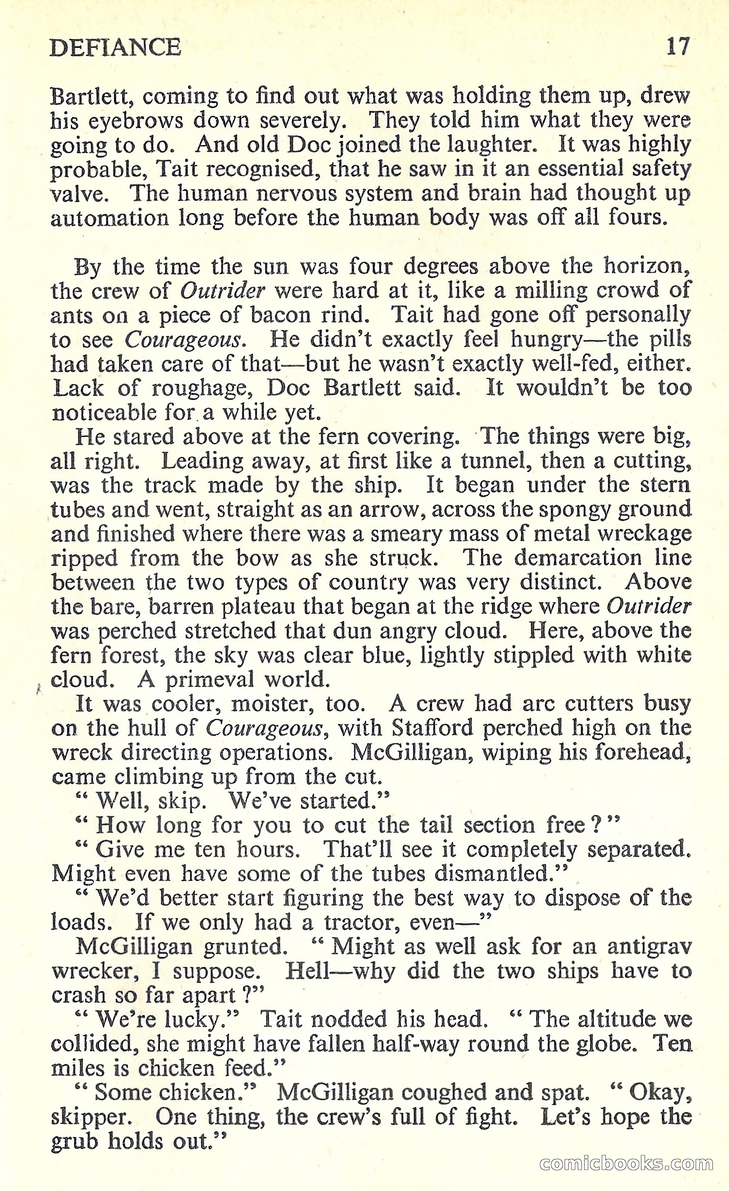 New Worlds Science Fiction #61 — page 19 of 132