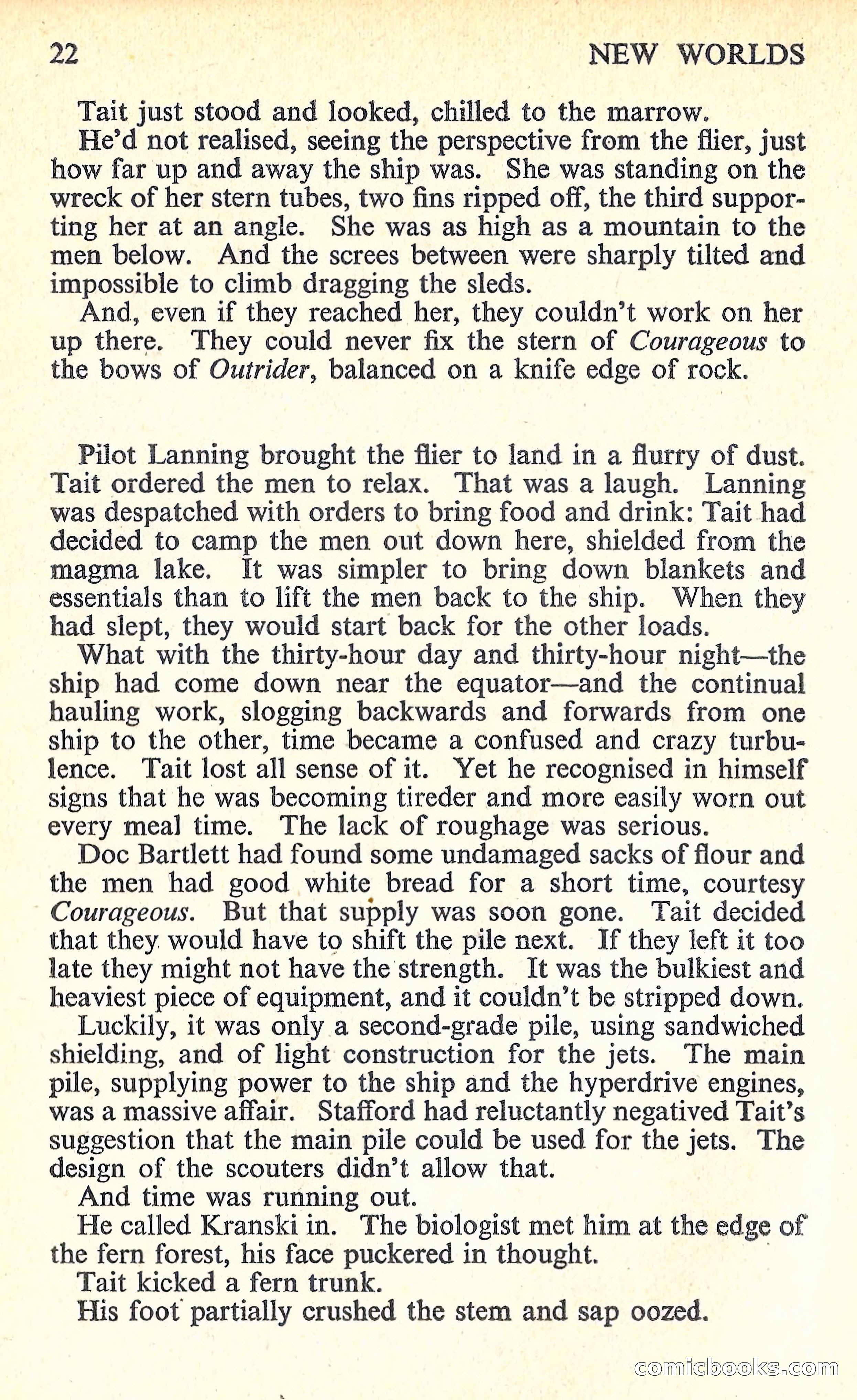 New Worlds Science Fiction #61 — page 24 of 132