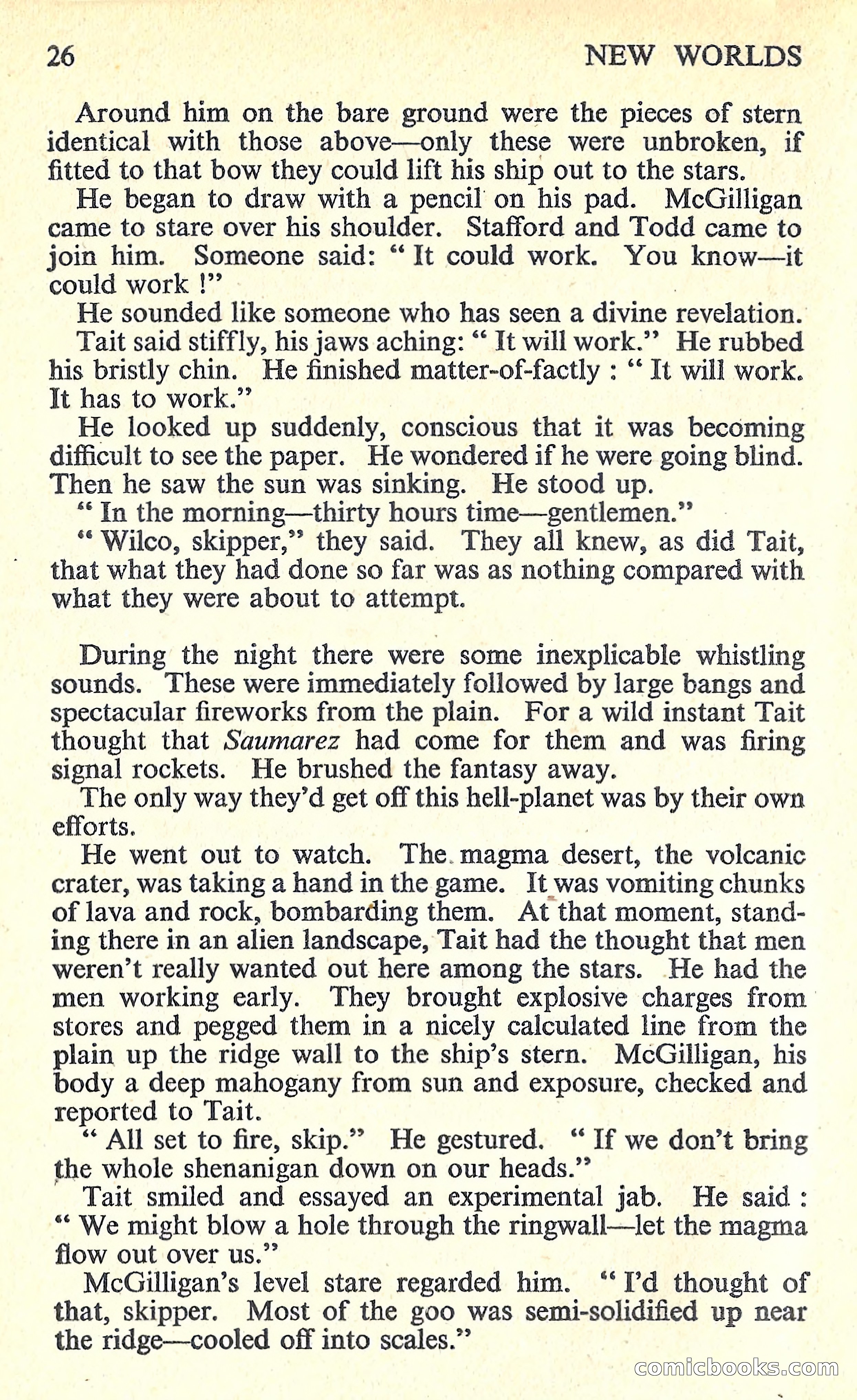 New Worlds Science Fiction #61 — page 28 of 132