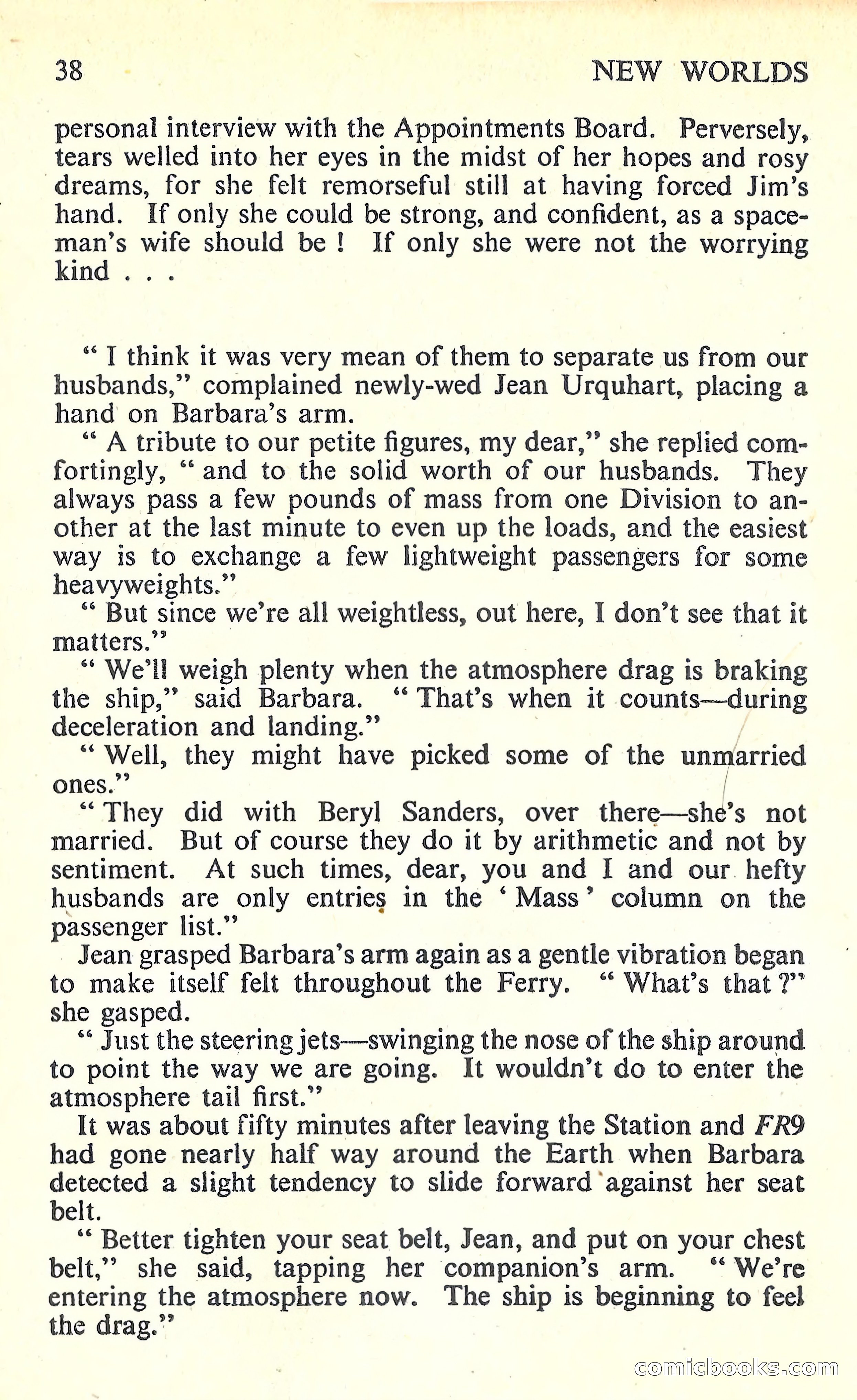New Worlds Science Fiction #61 — page 40 of 132