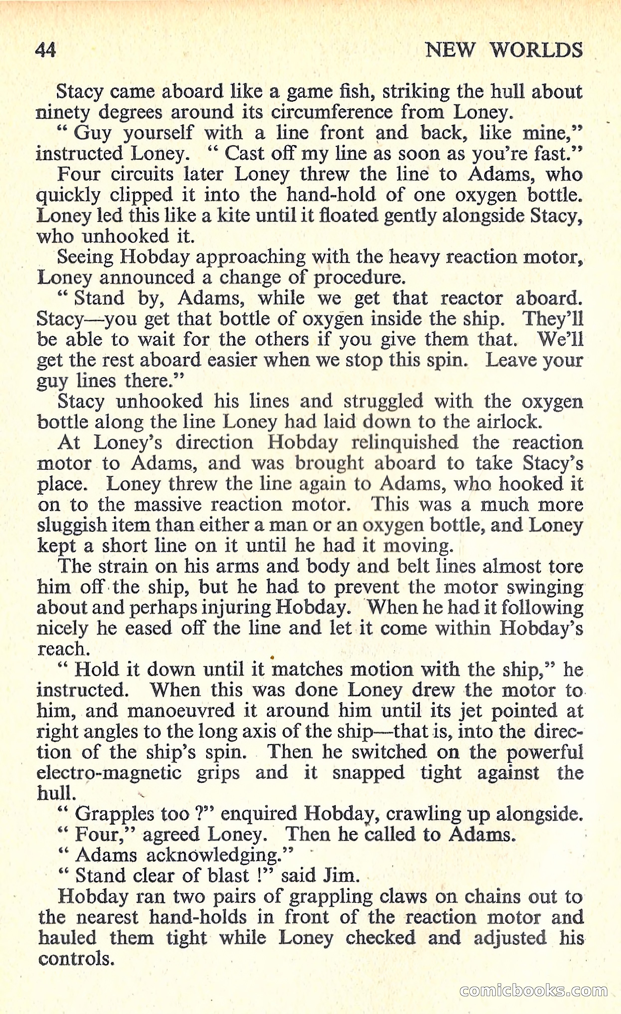 New Worlds Science Fiction #61 — page 46 of 132