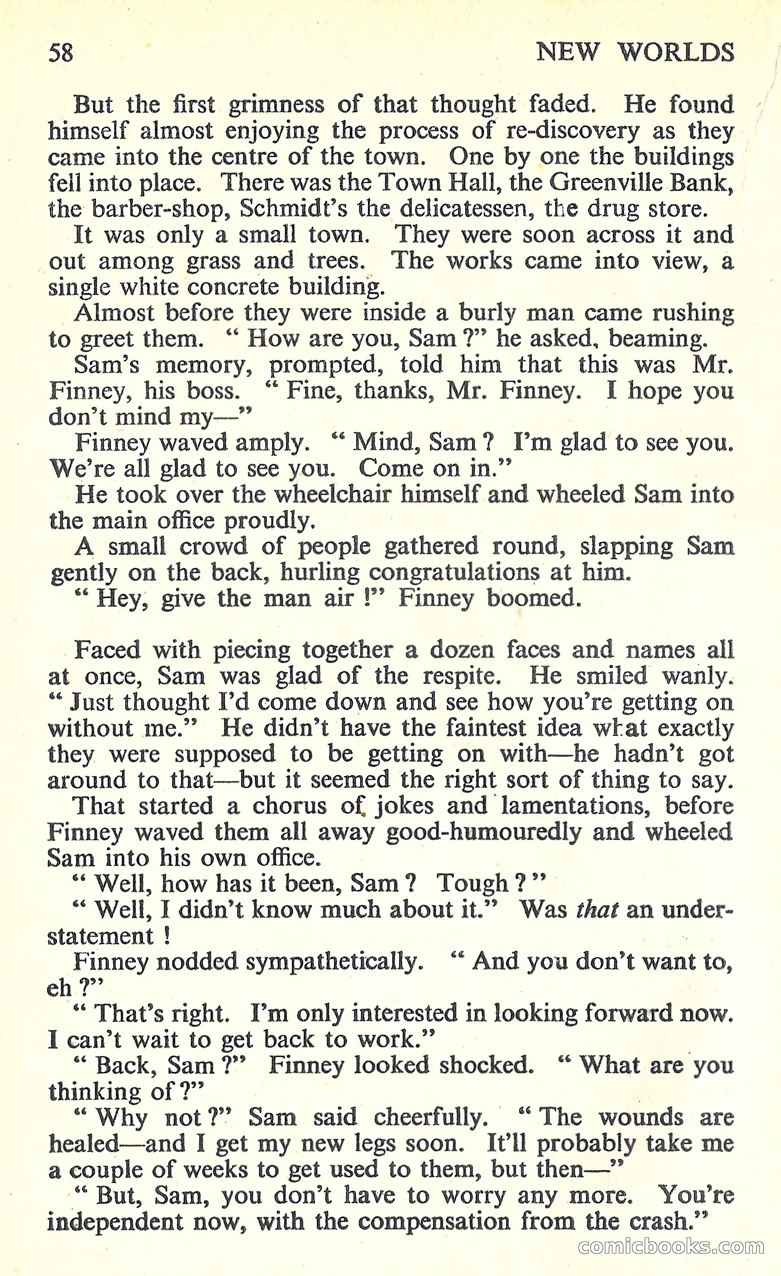 New Worlds Science Fiction #61 — page 60 of 132