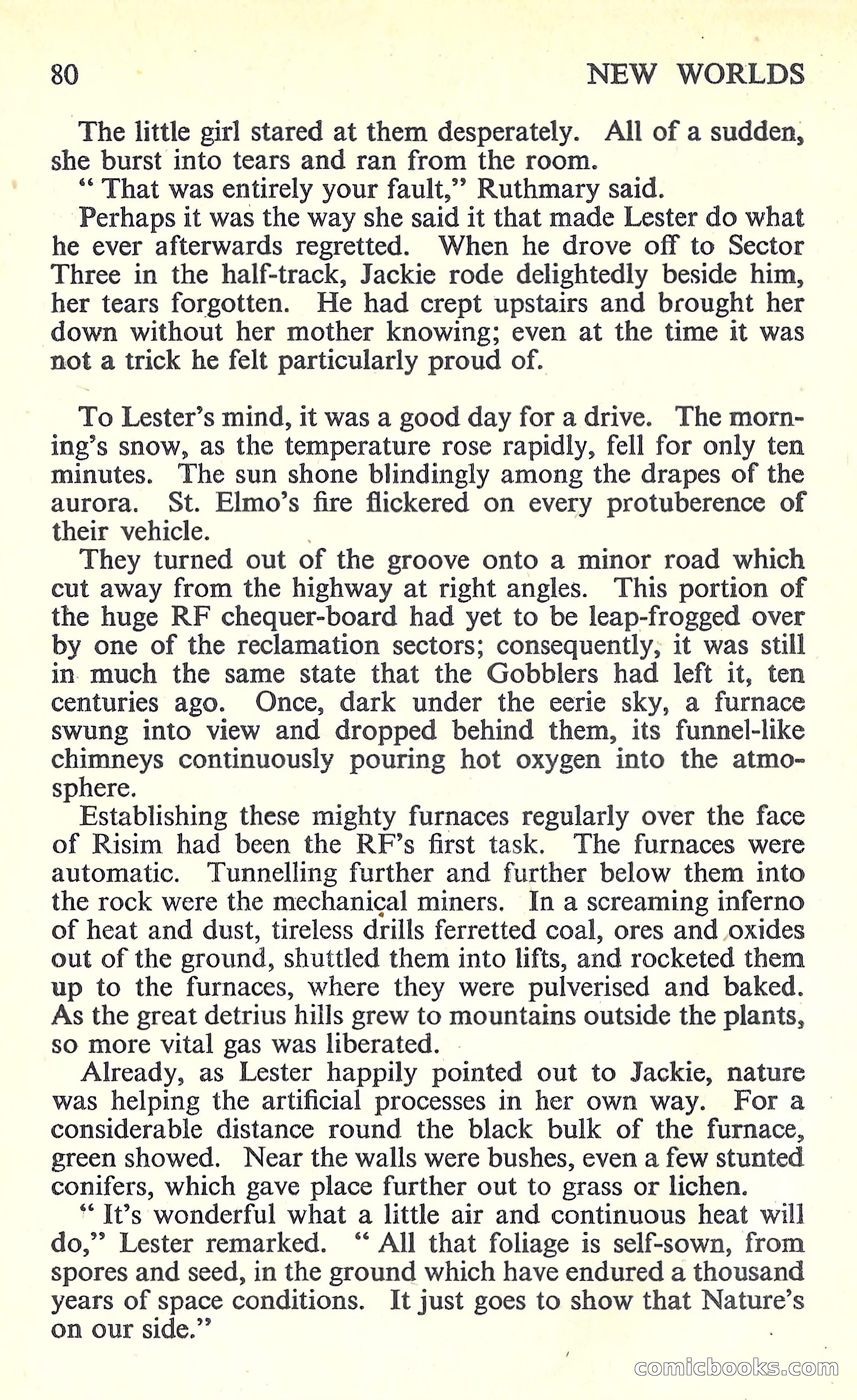 New Worlds Science Fiction #61 — page 82 of 132