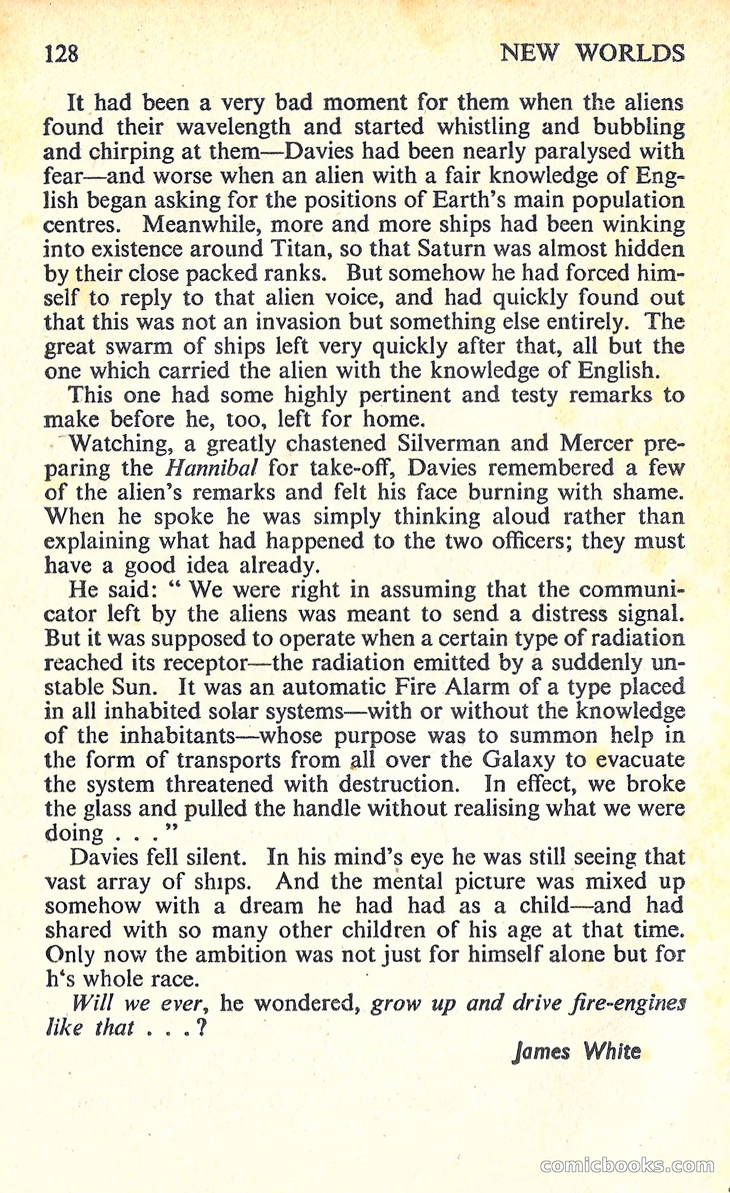 New Worlds Science Fiction #61 — page 130 of 132