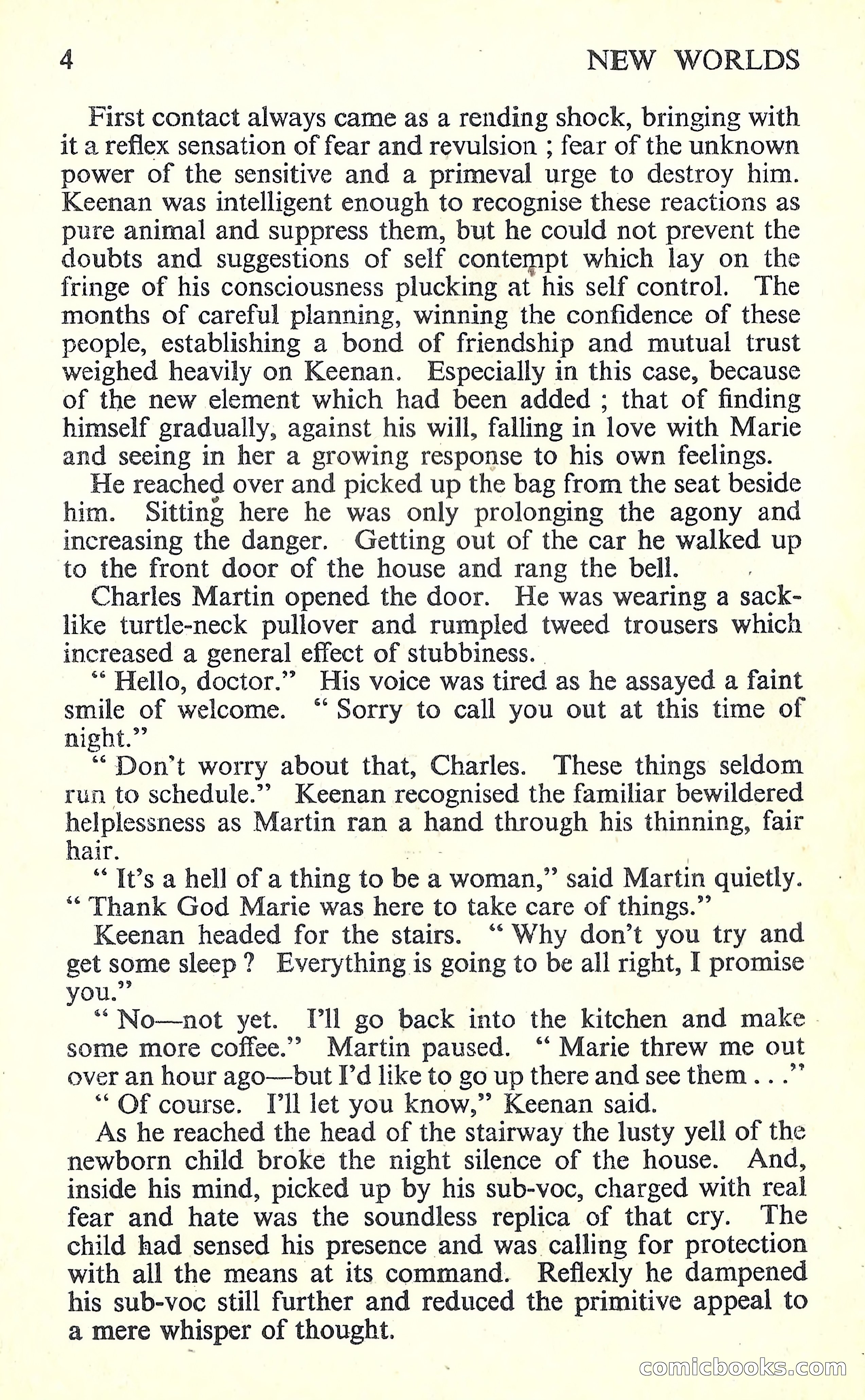 New Worlds Science Fiction #62 — page 6 of 132