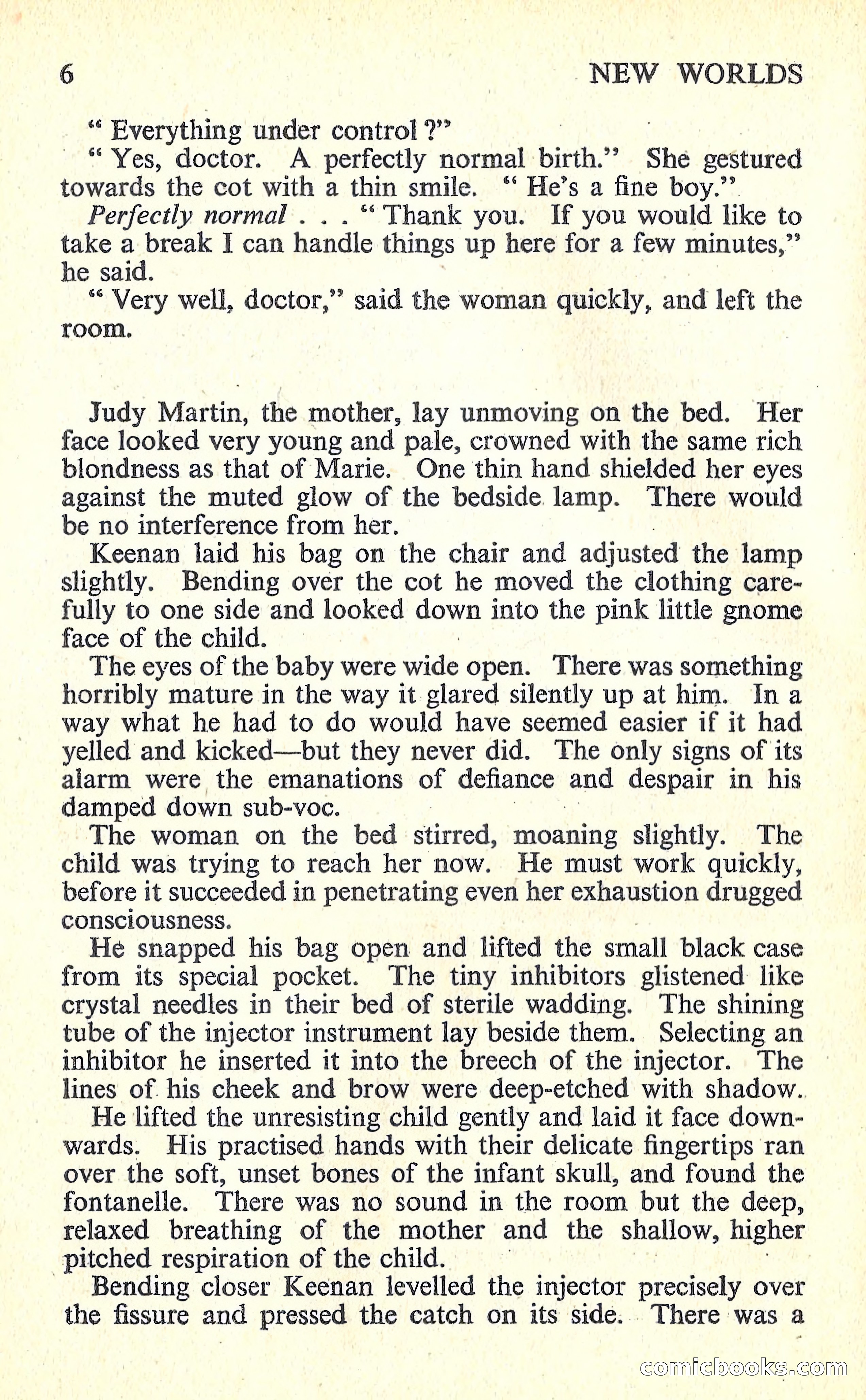 New Worlds Science Fiction #62 — page 8 of 132