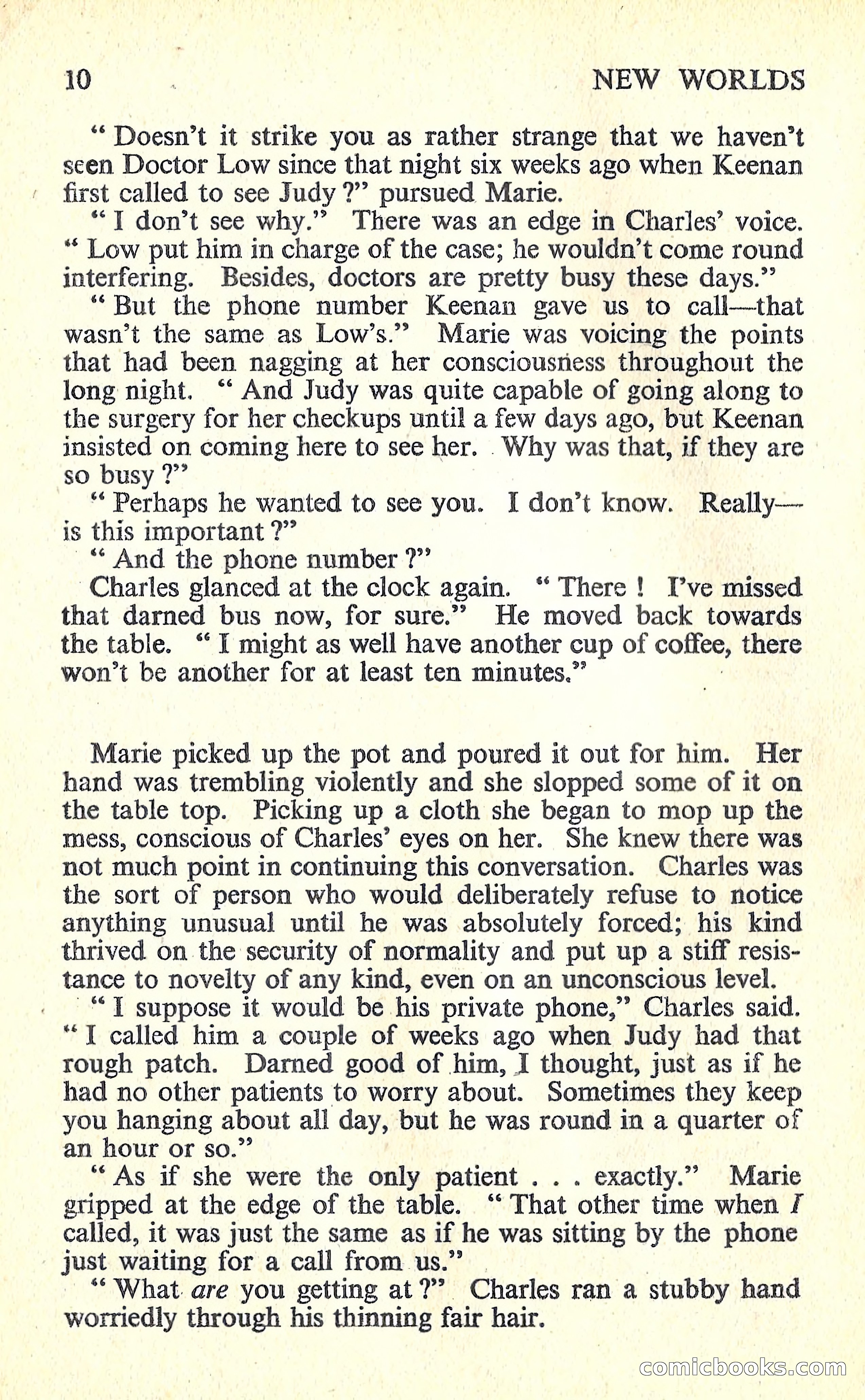 New Worlds Science Fiction #62 — page 12 of 132