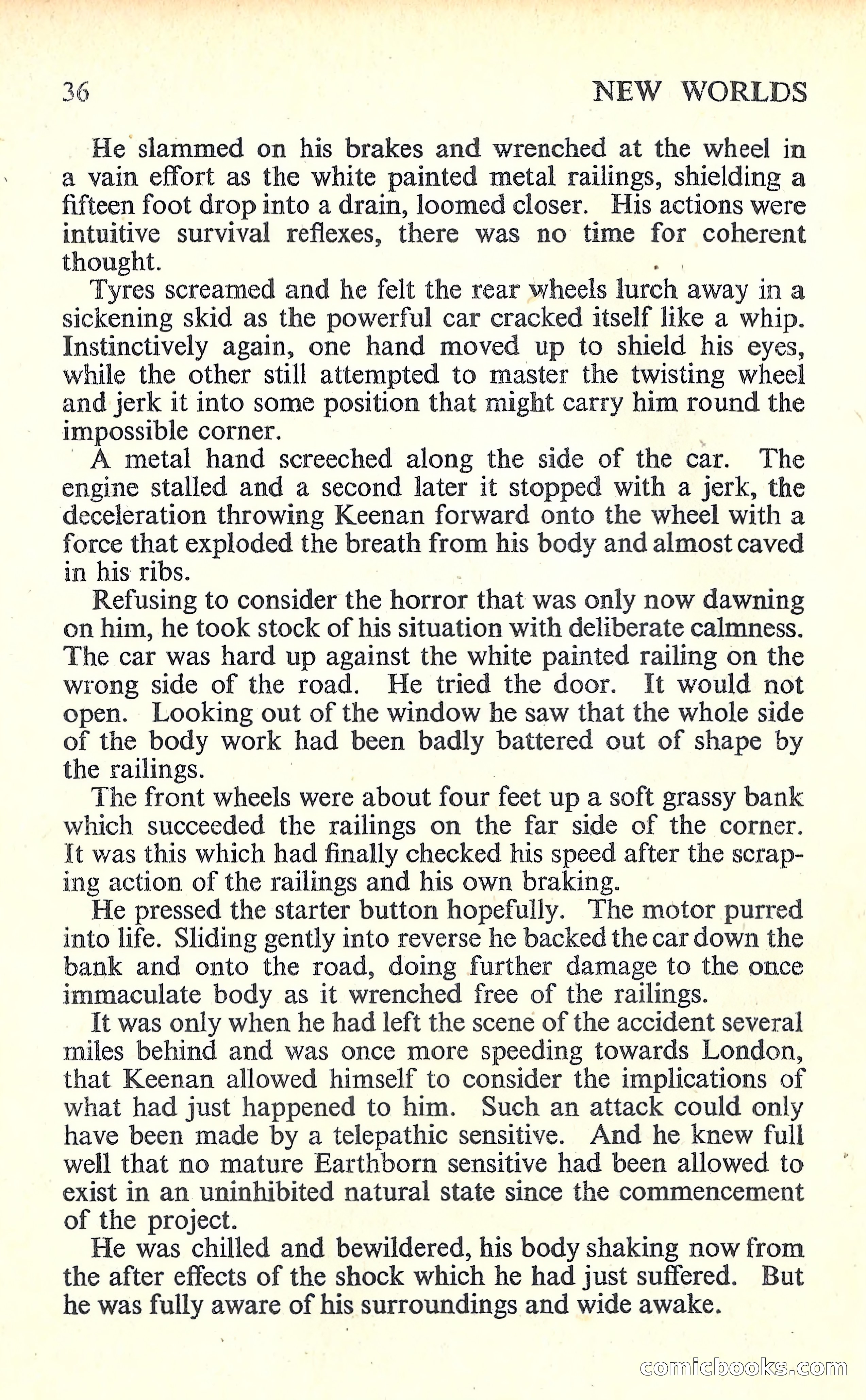 New Worlds Science Fiction #62 — page 38 of 132