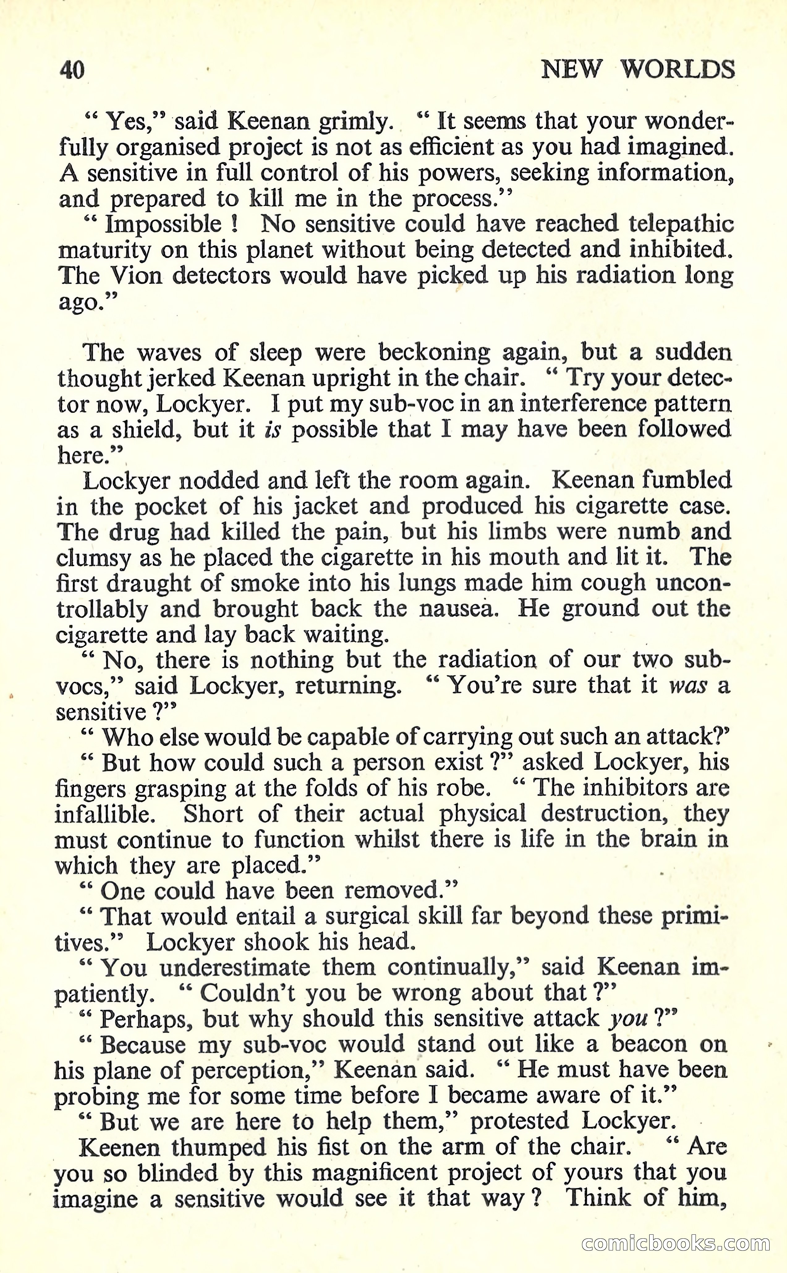 New Worlds Science Fiction #62 — page 42 of 132