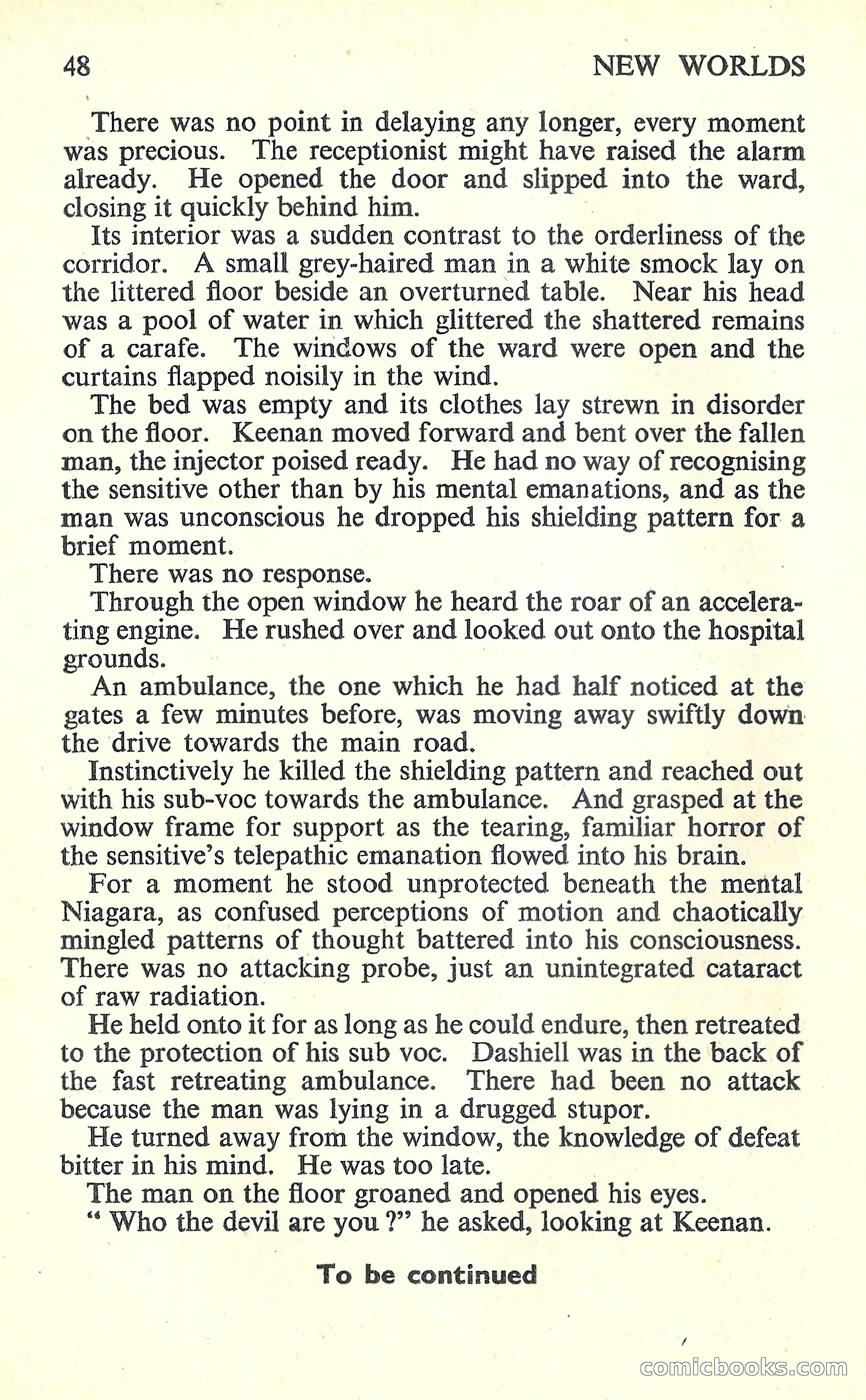 New Worlds Science Fiction #62 — page 50 of 132