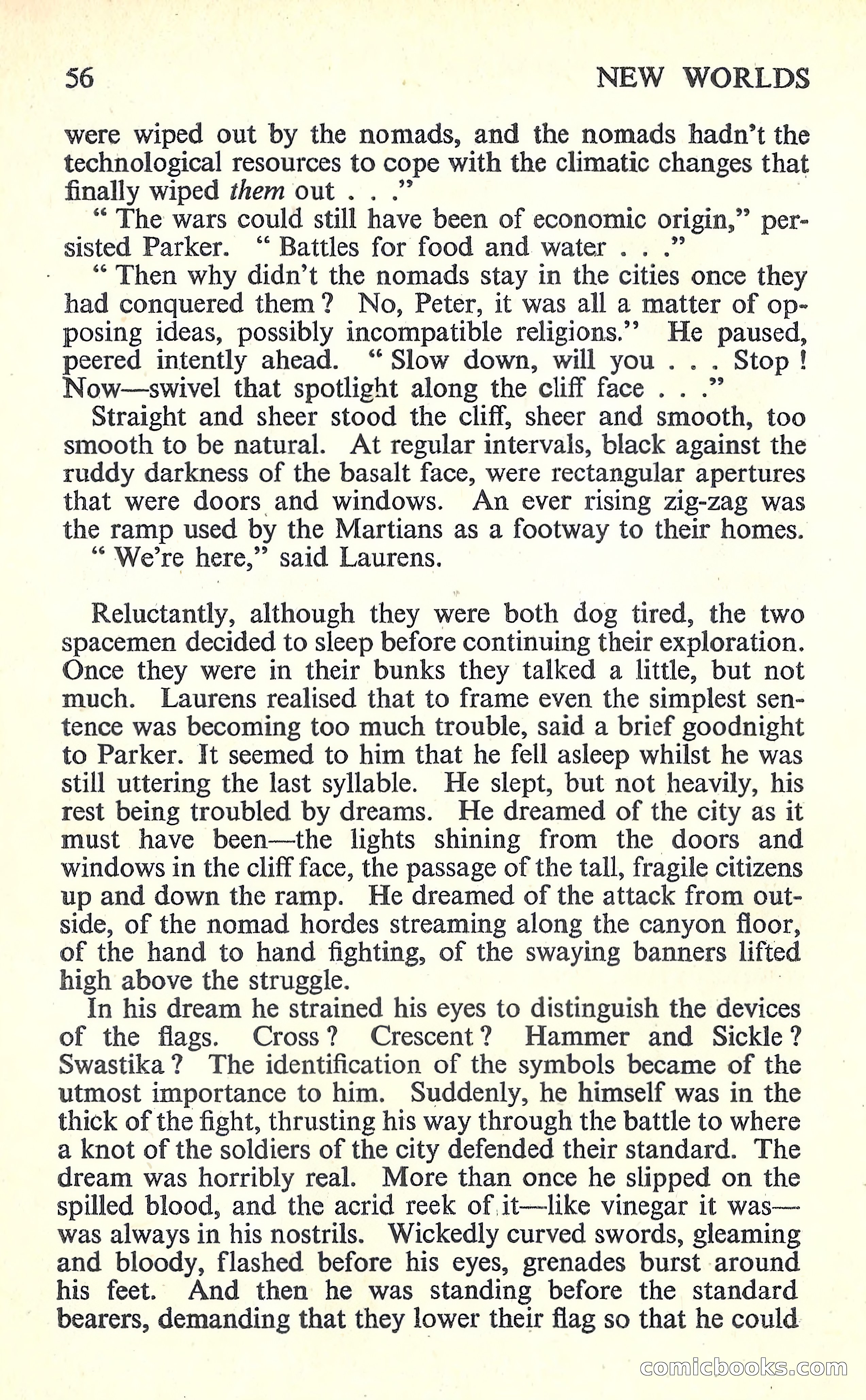 New Worlds Science Fiction #62 — page 58 of 132