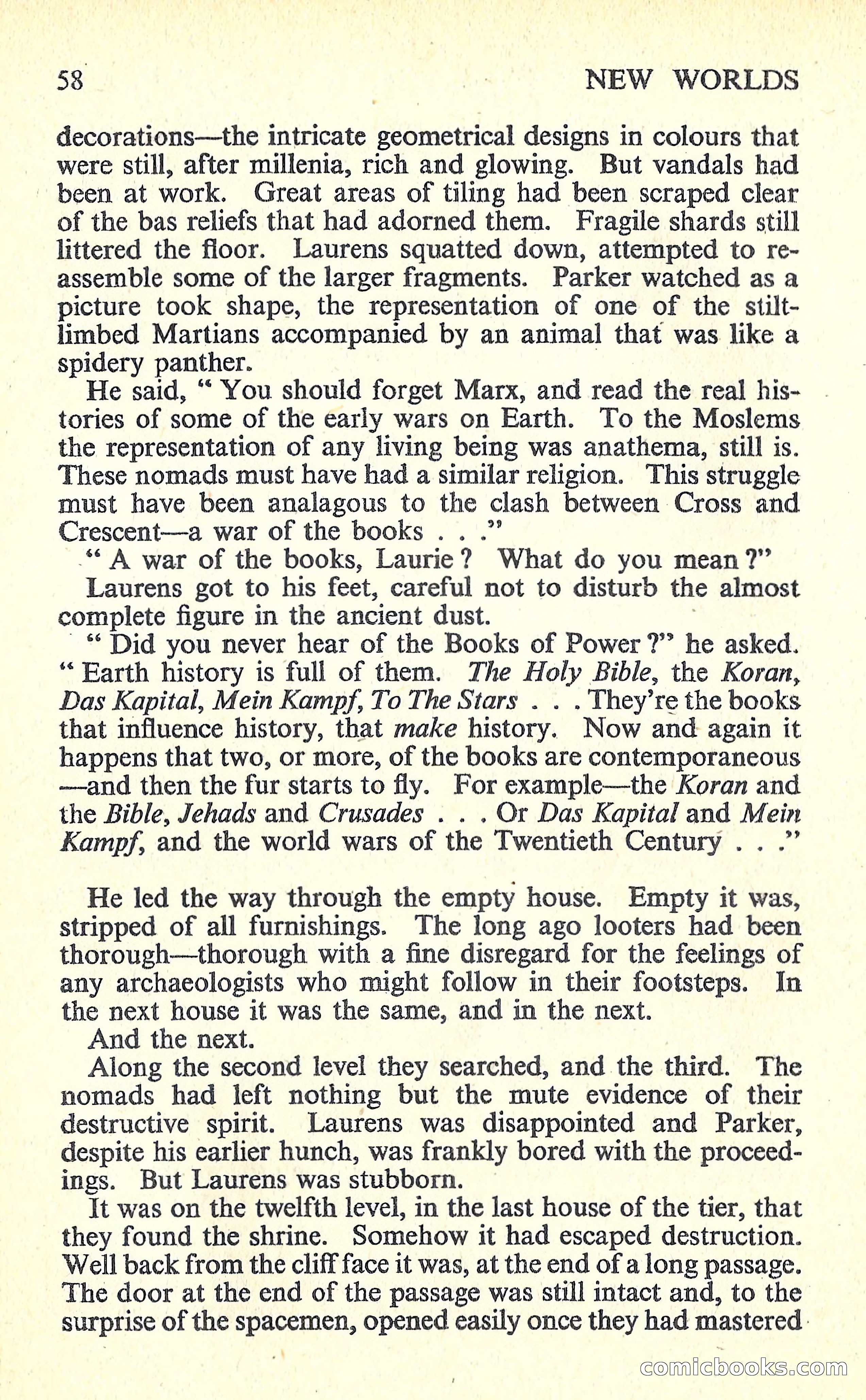 New Worlds Science Fiction #62 — page 60 of 132