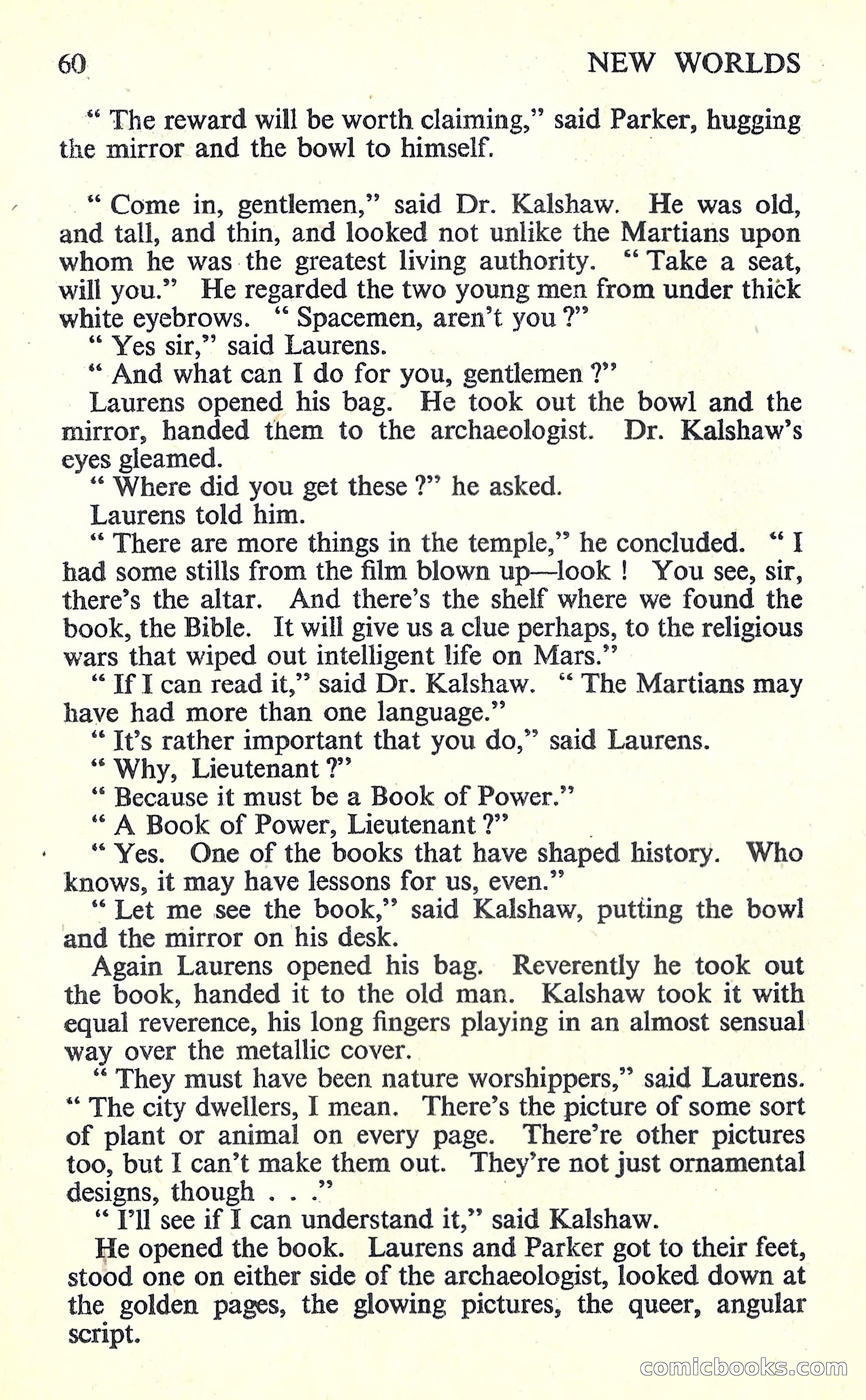 New Worlds Science Fiction #62 — page 62 of 132