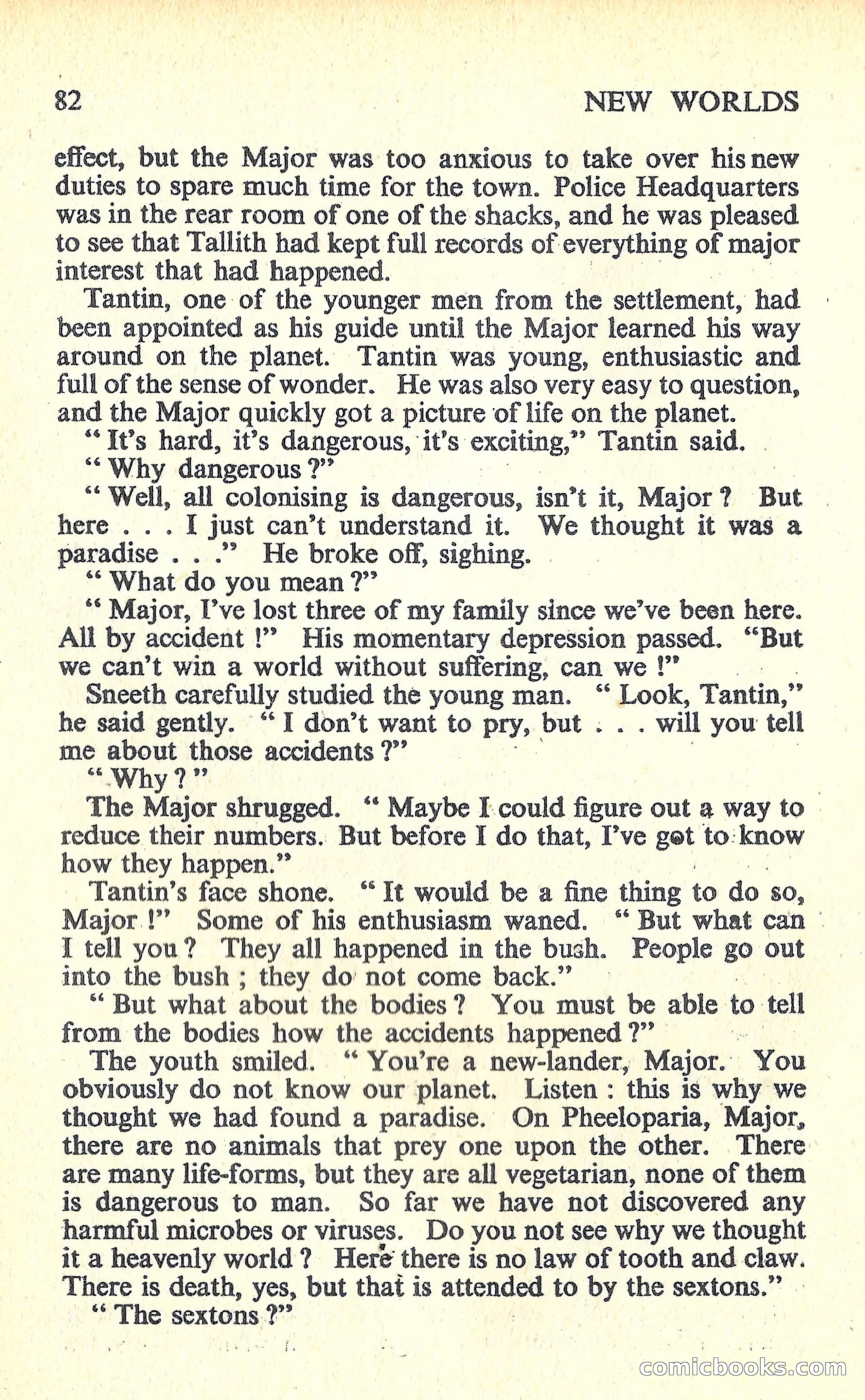 New Worlds Science Fiction #62 — page 84 of 132