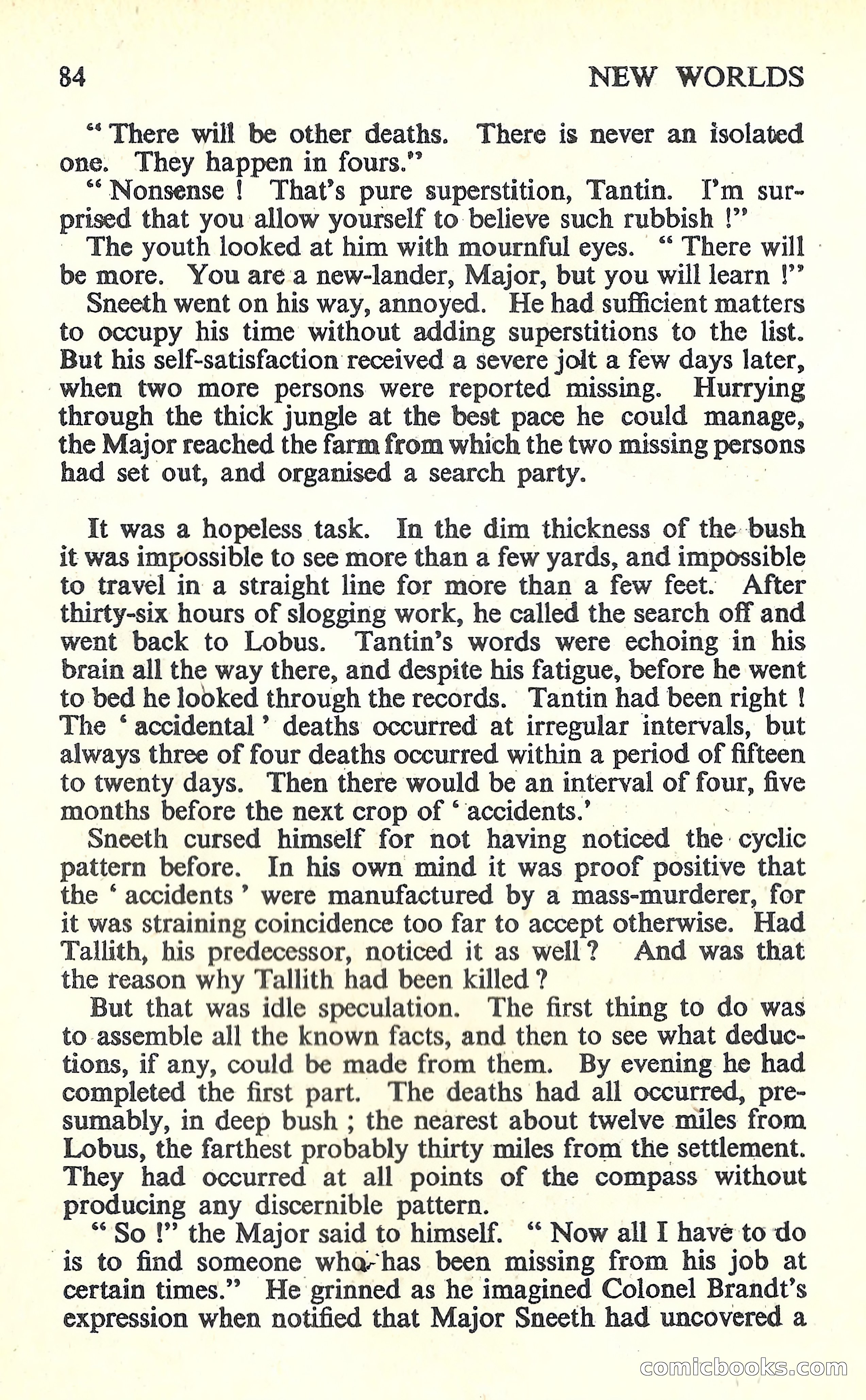New Worlds Science Fiction #62 — page 86 of 132