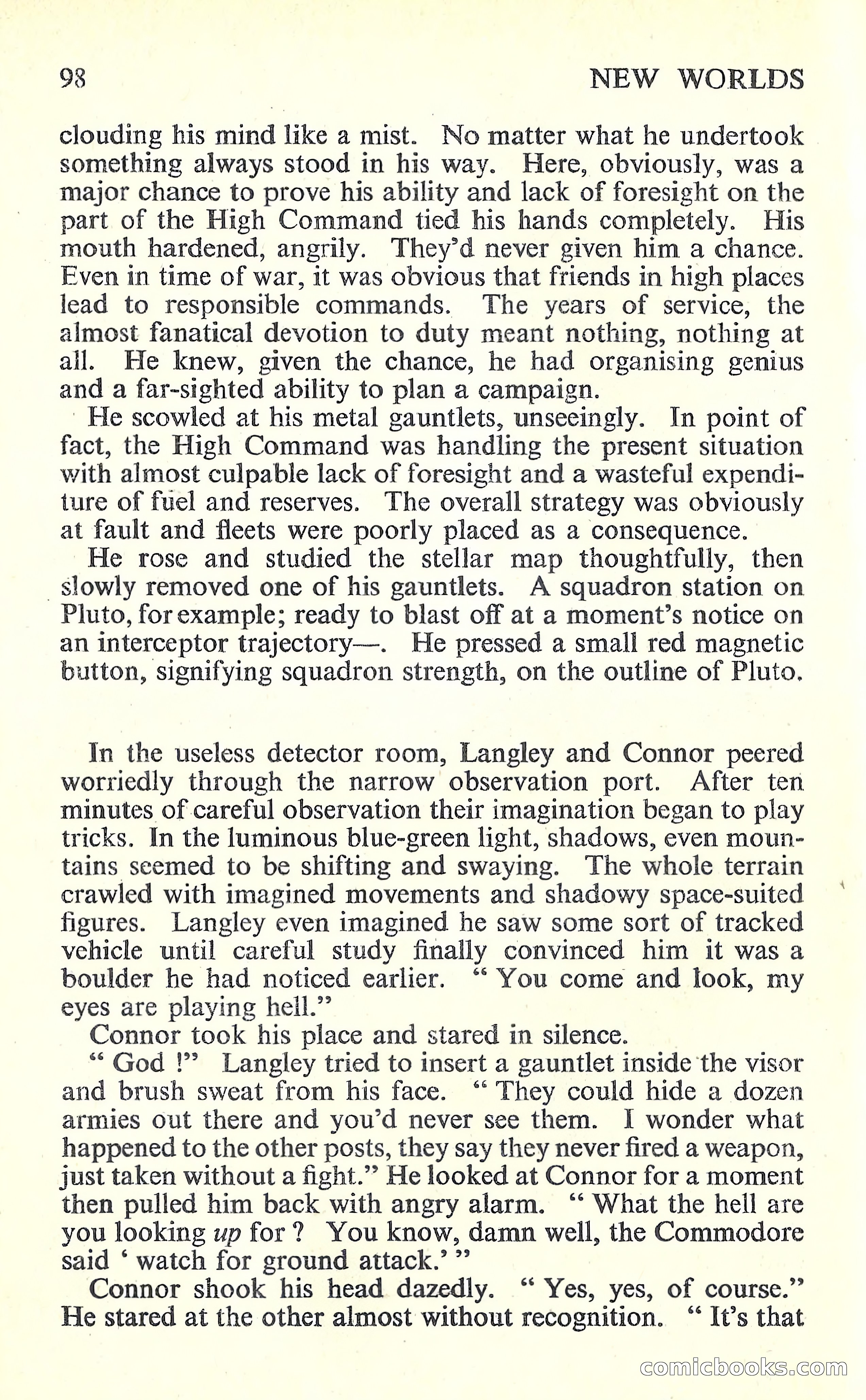 New Worlds Science Fiction #62 — page 100 of 132