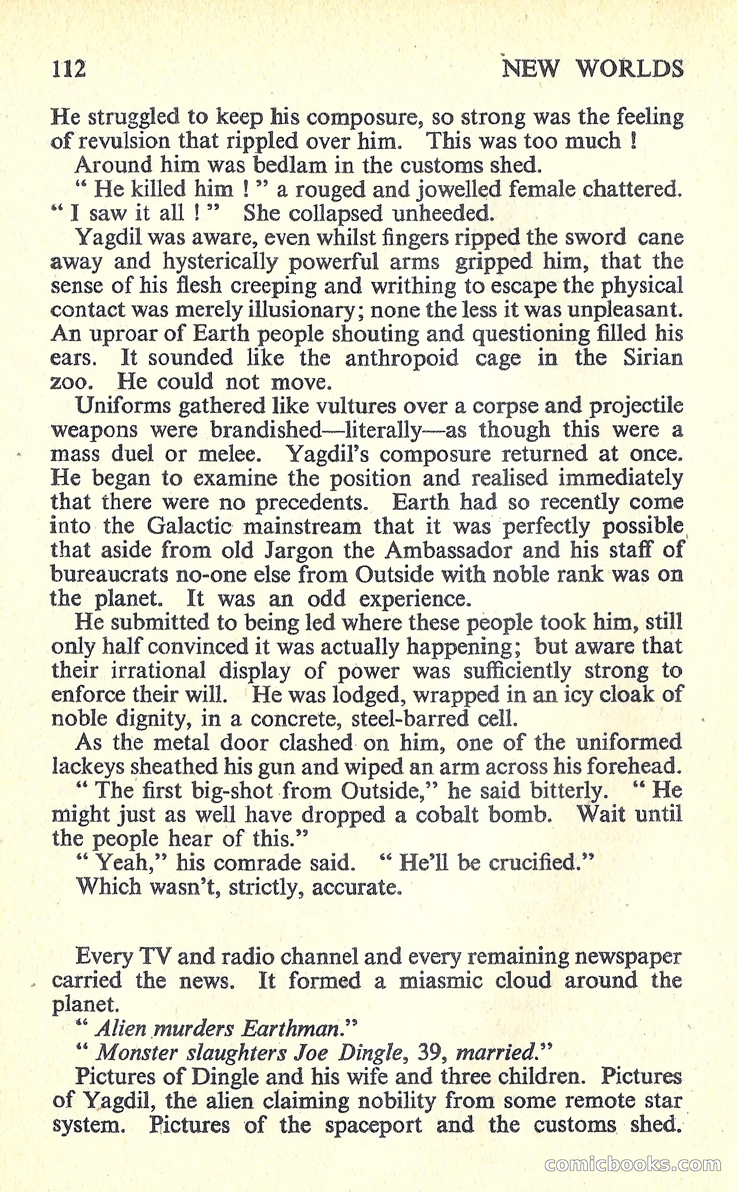 New Worlds Science Fiction #62 — page 114 of 132