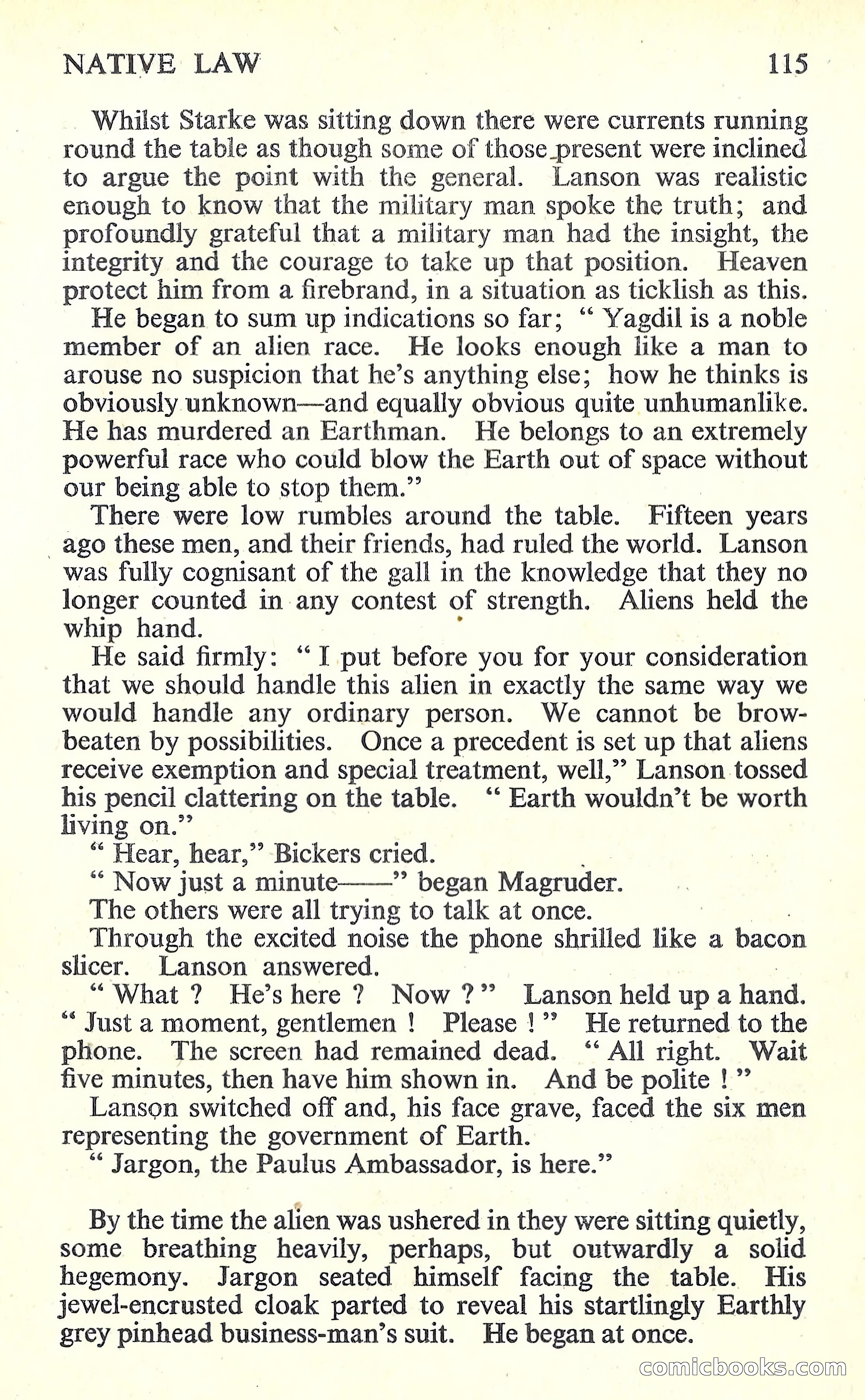 New Worlds Science Fiction #62 — page 117 of 132