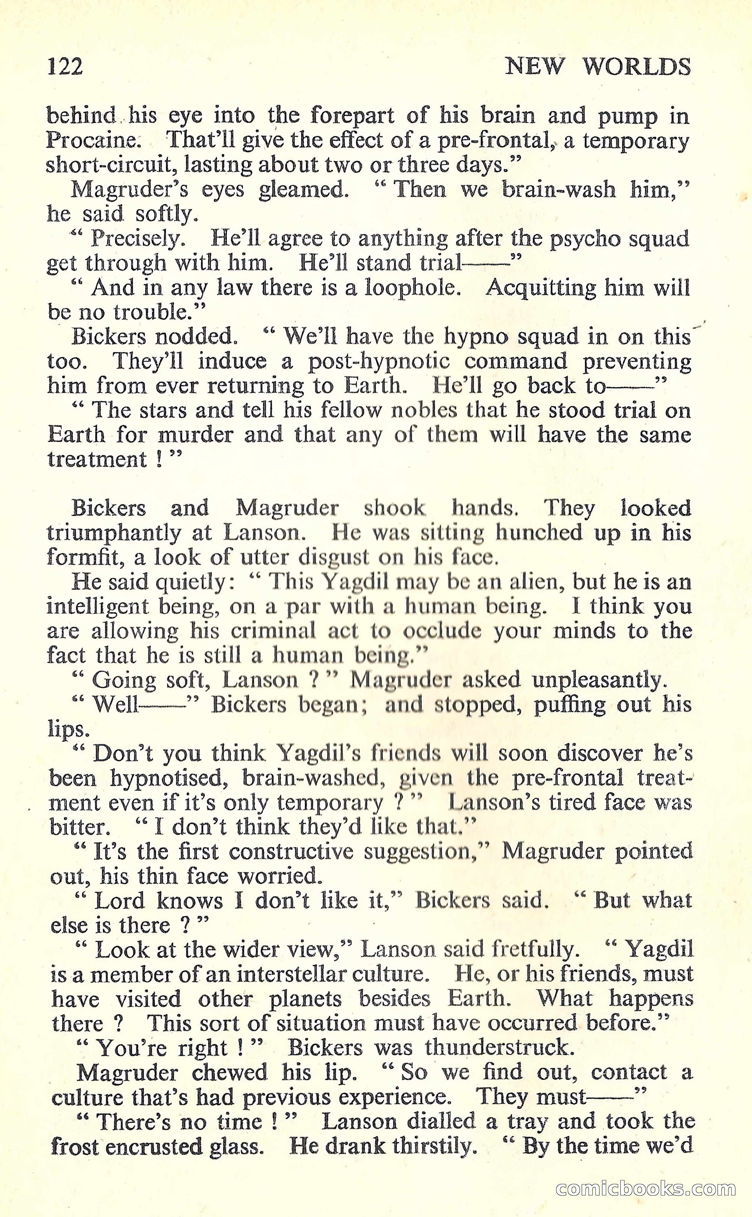 New Worlds Science Fiction #62 — page 124 of 132