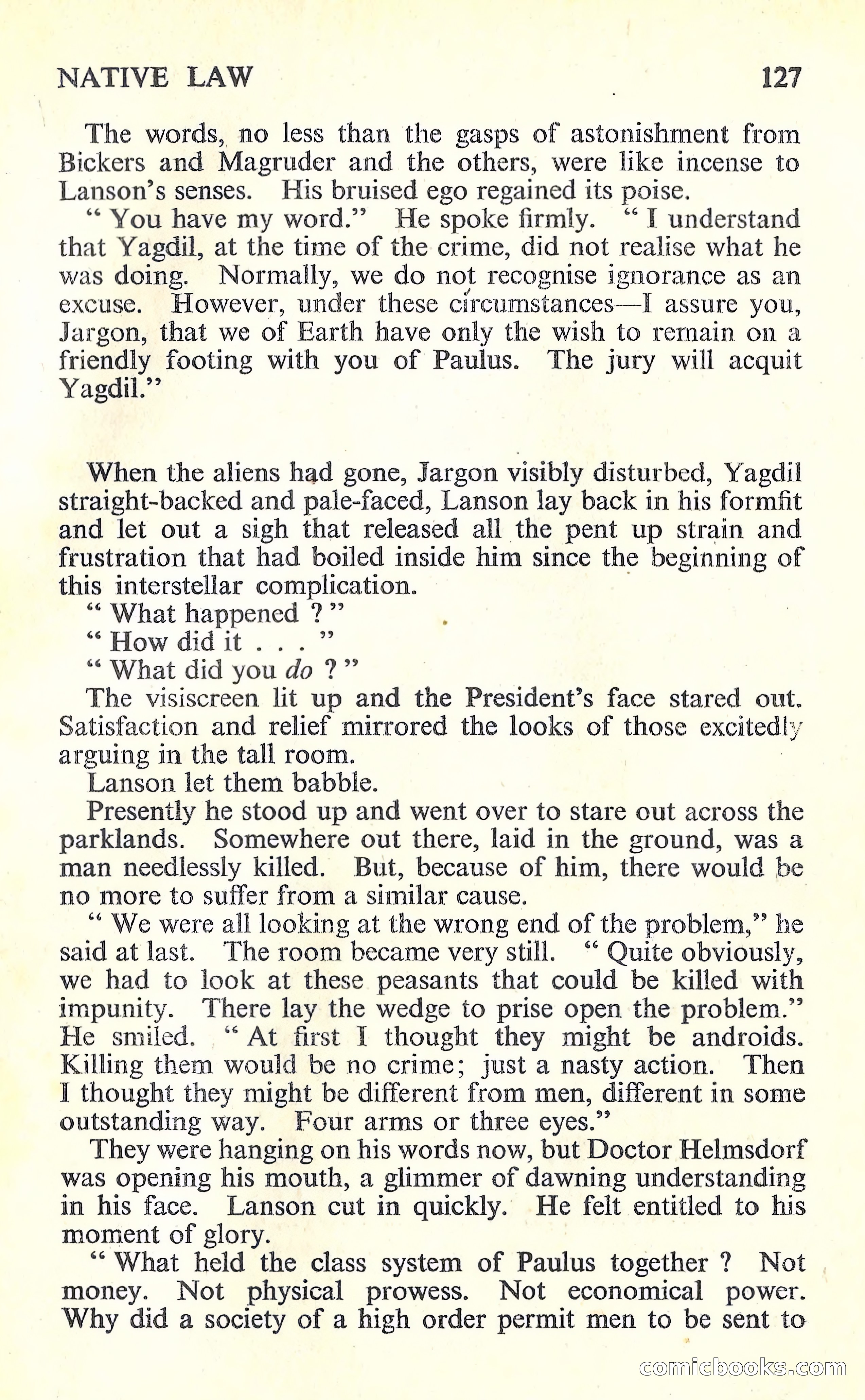 New Worlds Science Fiction #62 — page 129 of 132
