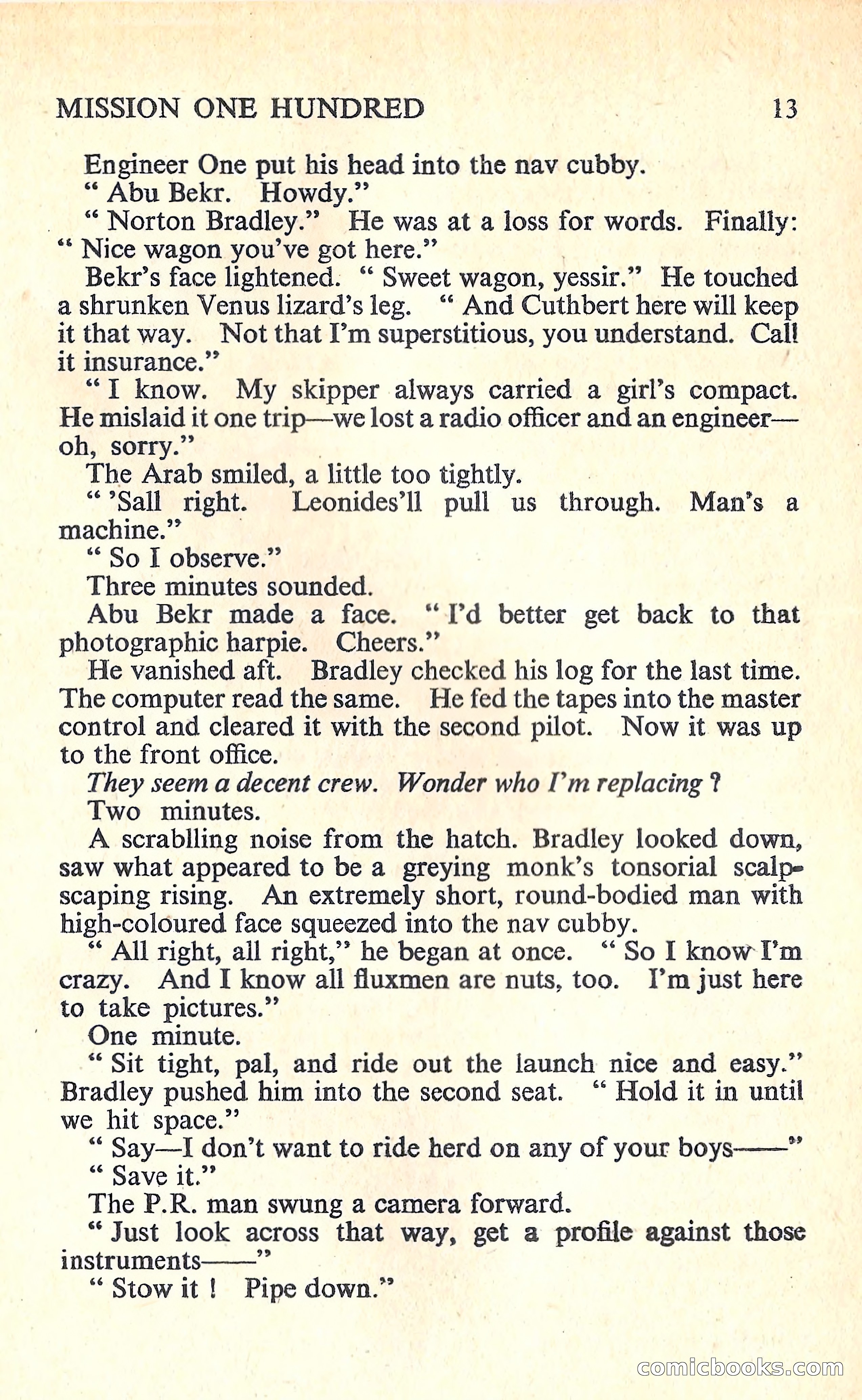 New Worlds Science Fiction #63 — page 15 of 132