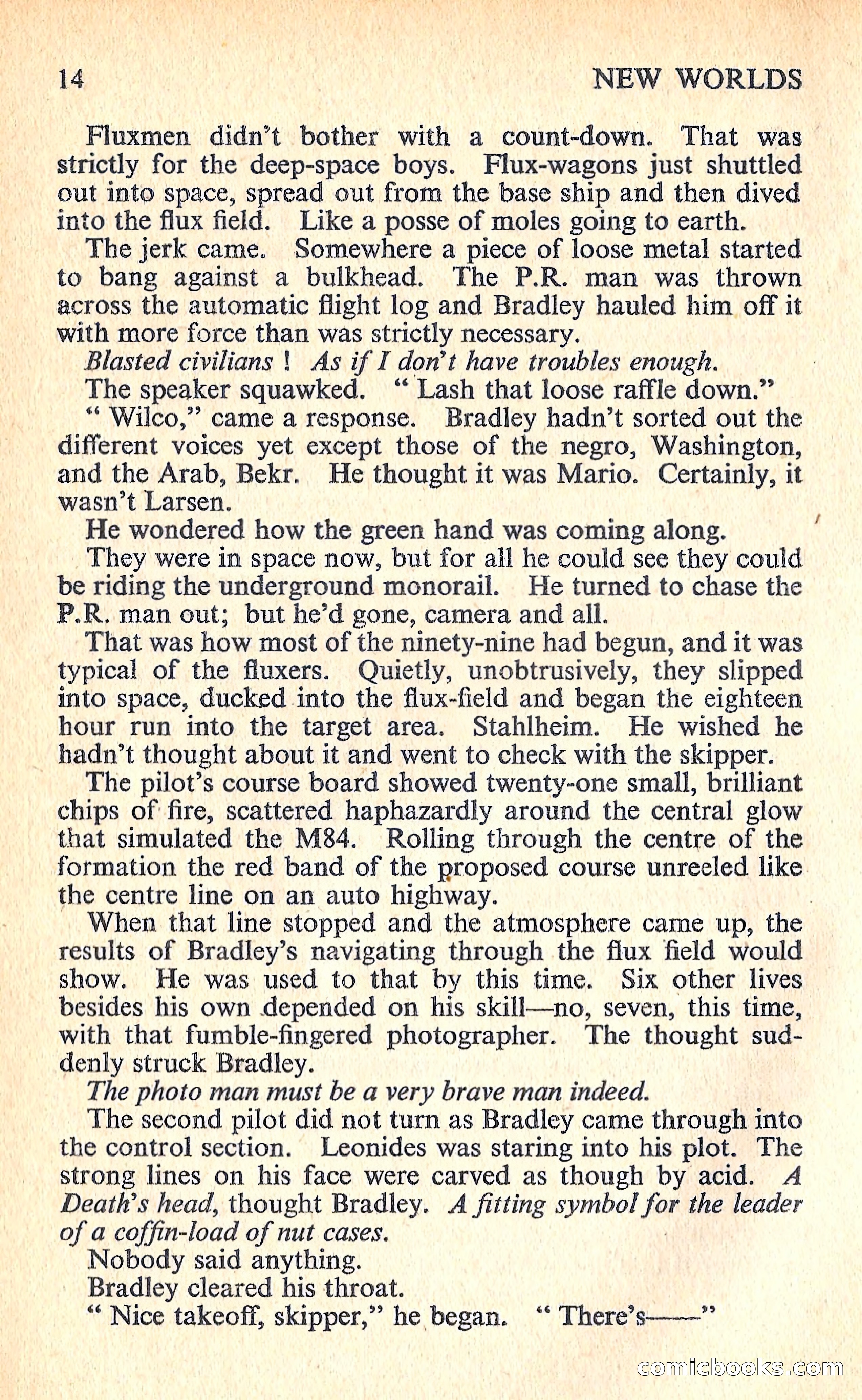 New Worlds Science Fiction #63 — page 16 of 132