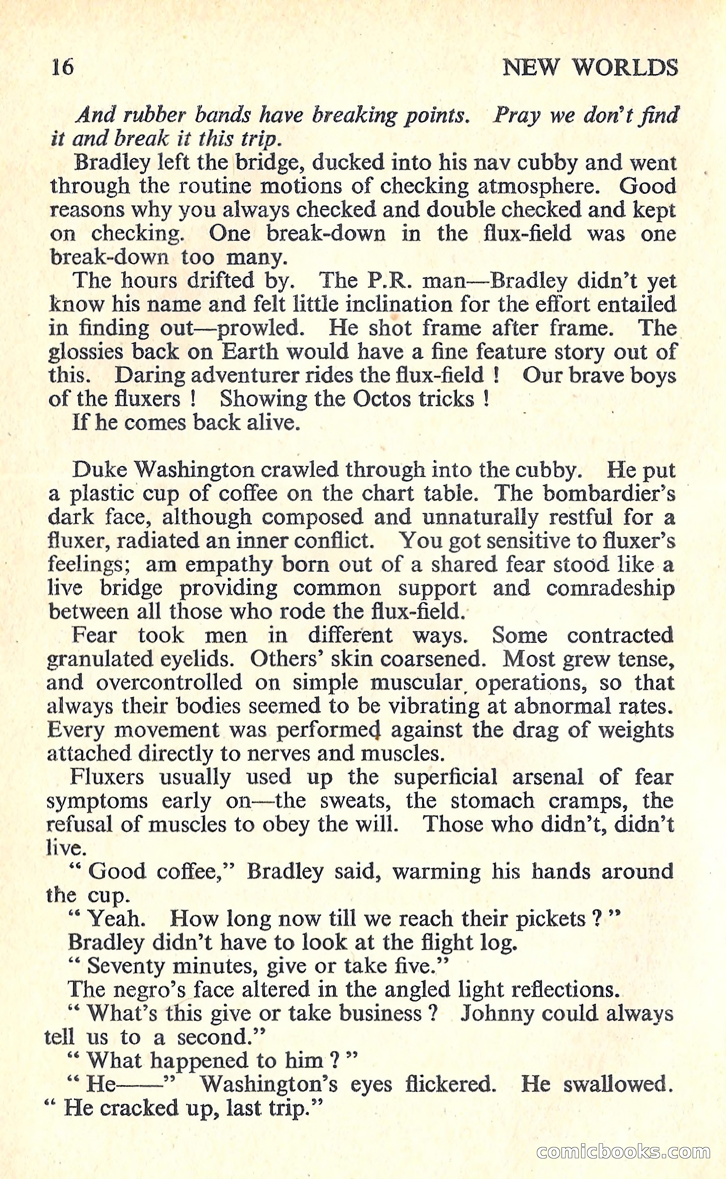 New Worlds Science Fiction #63 — page 18 of 132