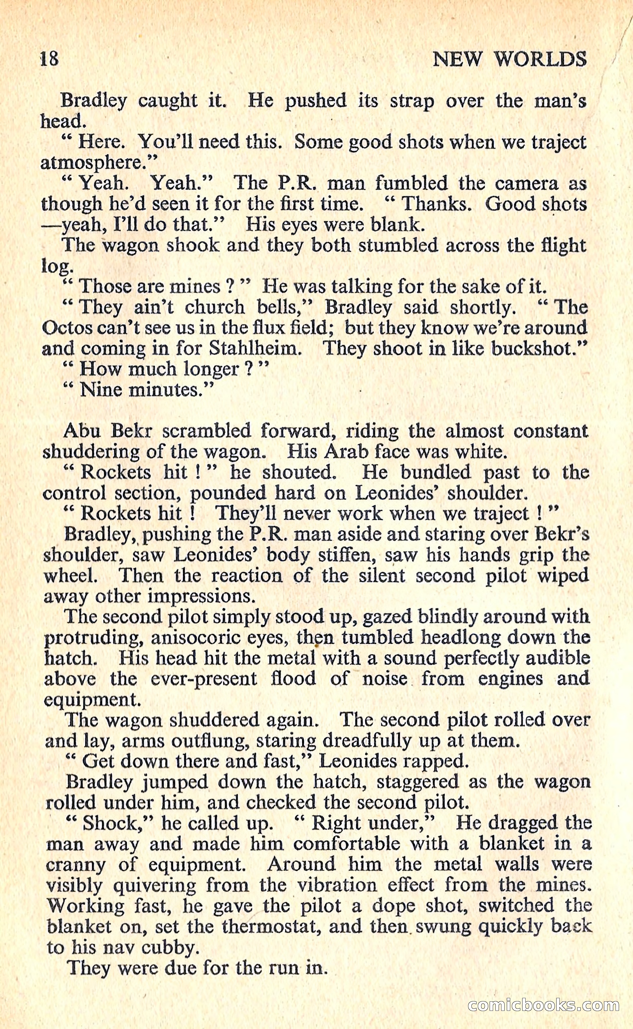 New Worlds Science Fiction #63 — page 20 of 132