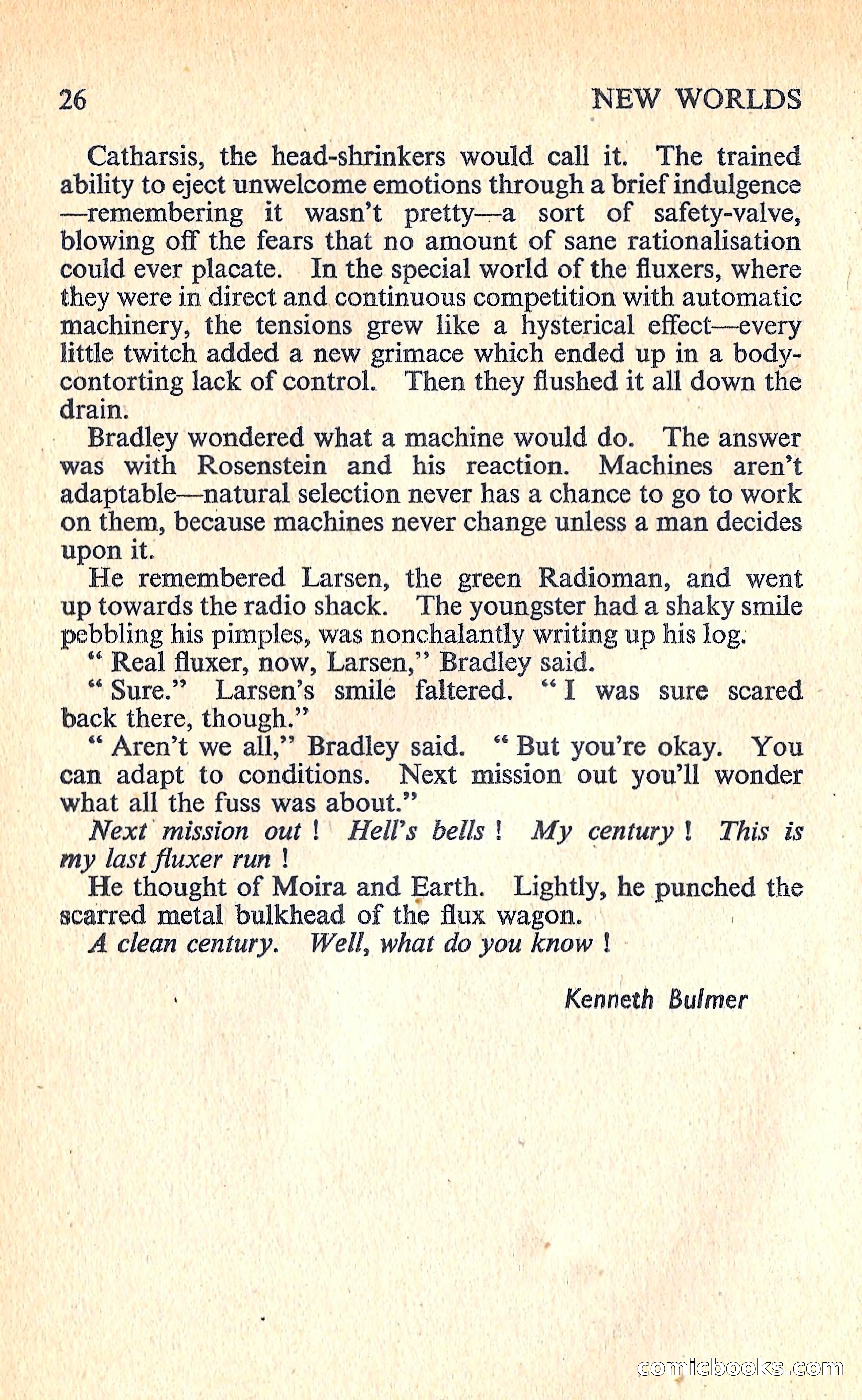 New Worlds Science Fiction #63 — page 28 of 132