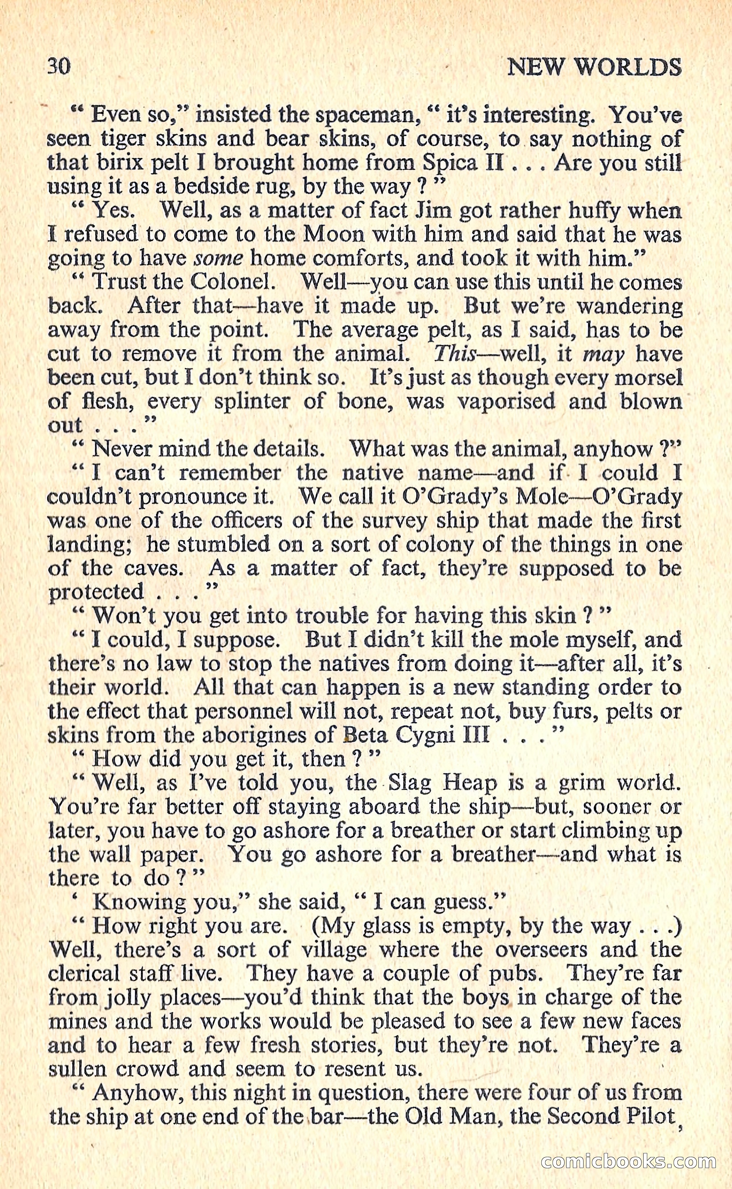 New Worlds Science Fiction #63 — page 32 of 132