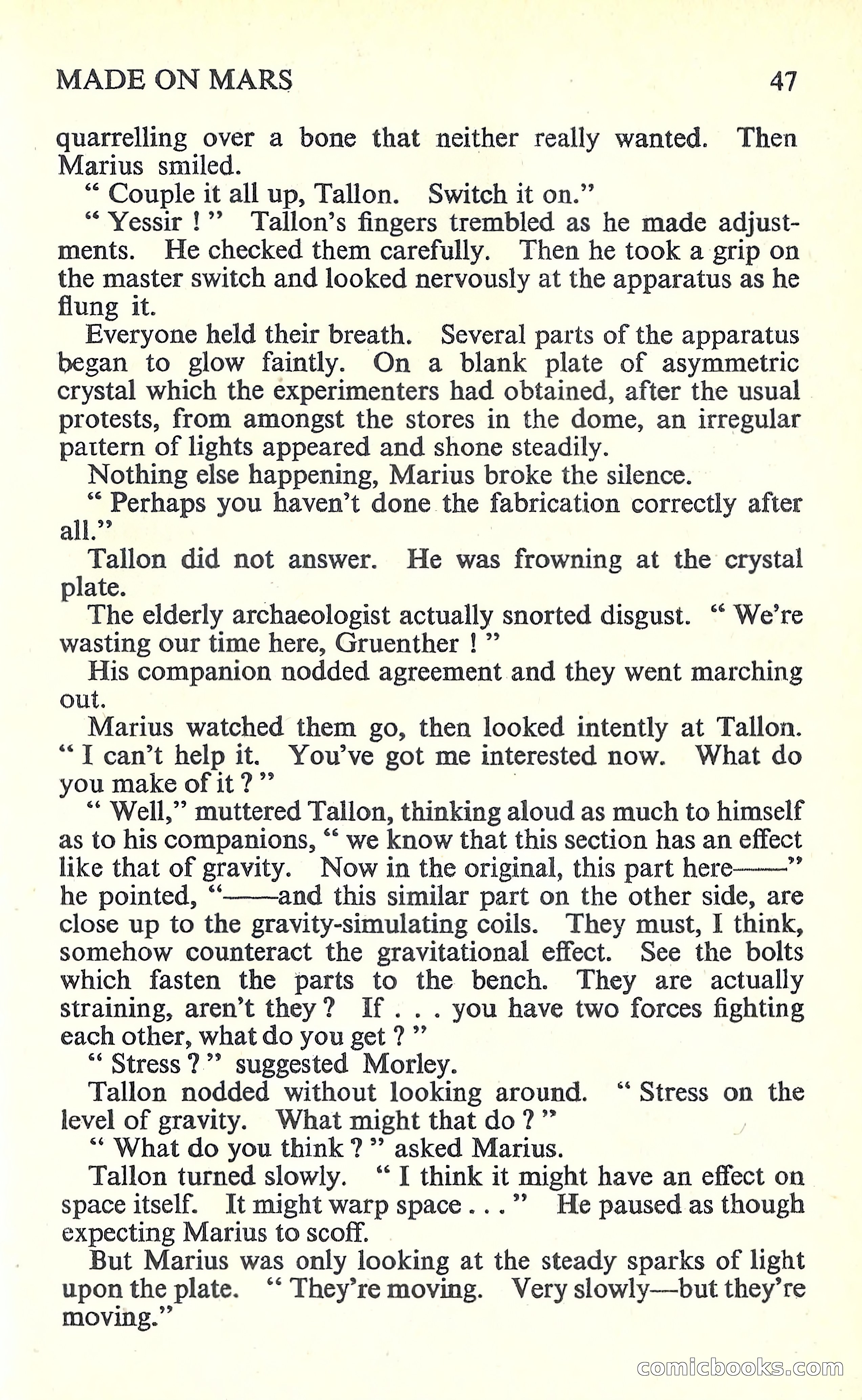 New Worlds Science Fiction #63 — page 49 of 132