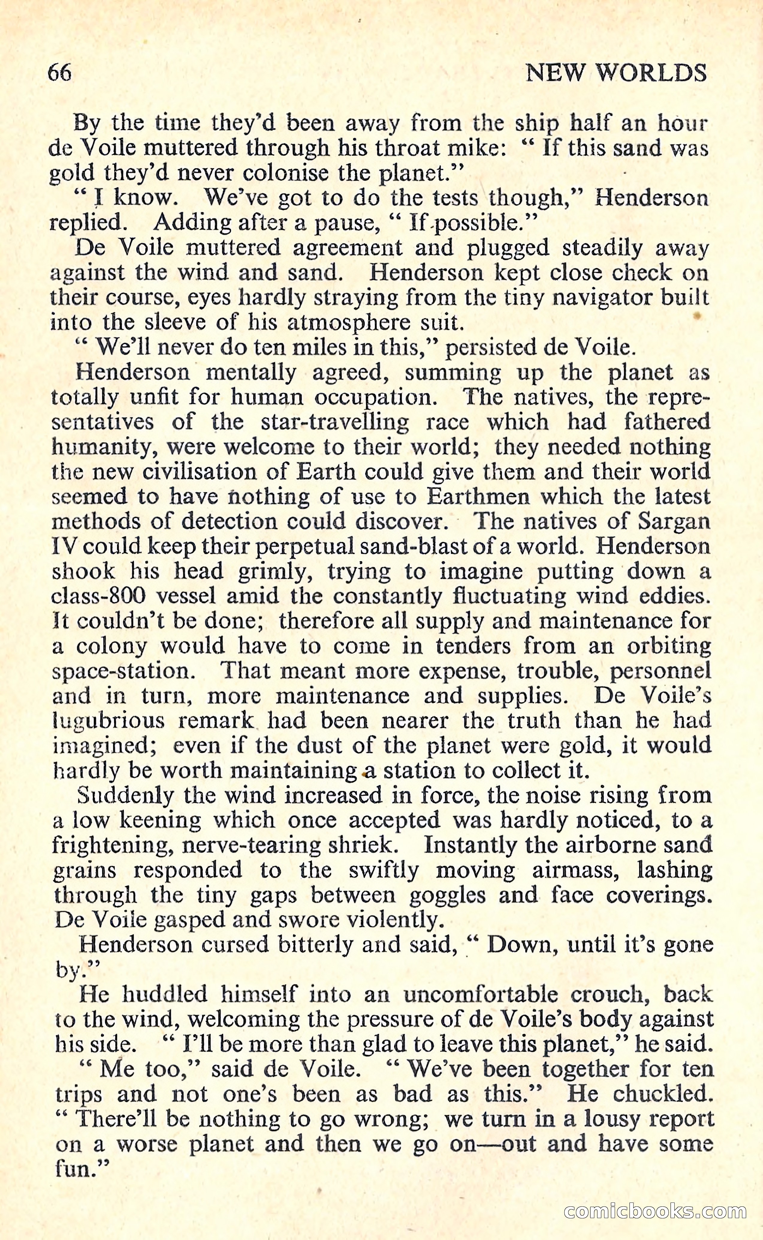 New Worlds Science Fiction #63 — page 68 of 132