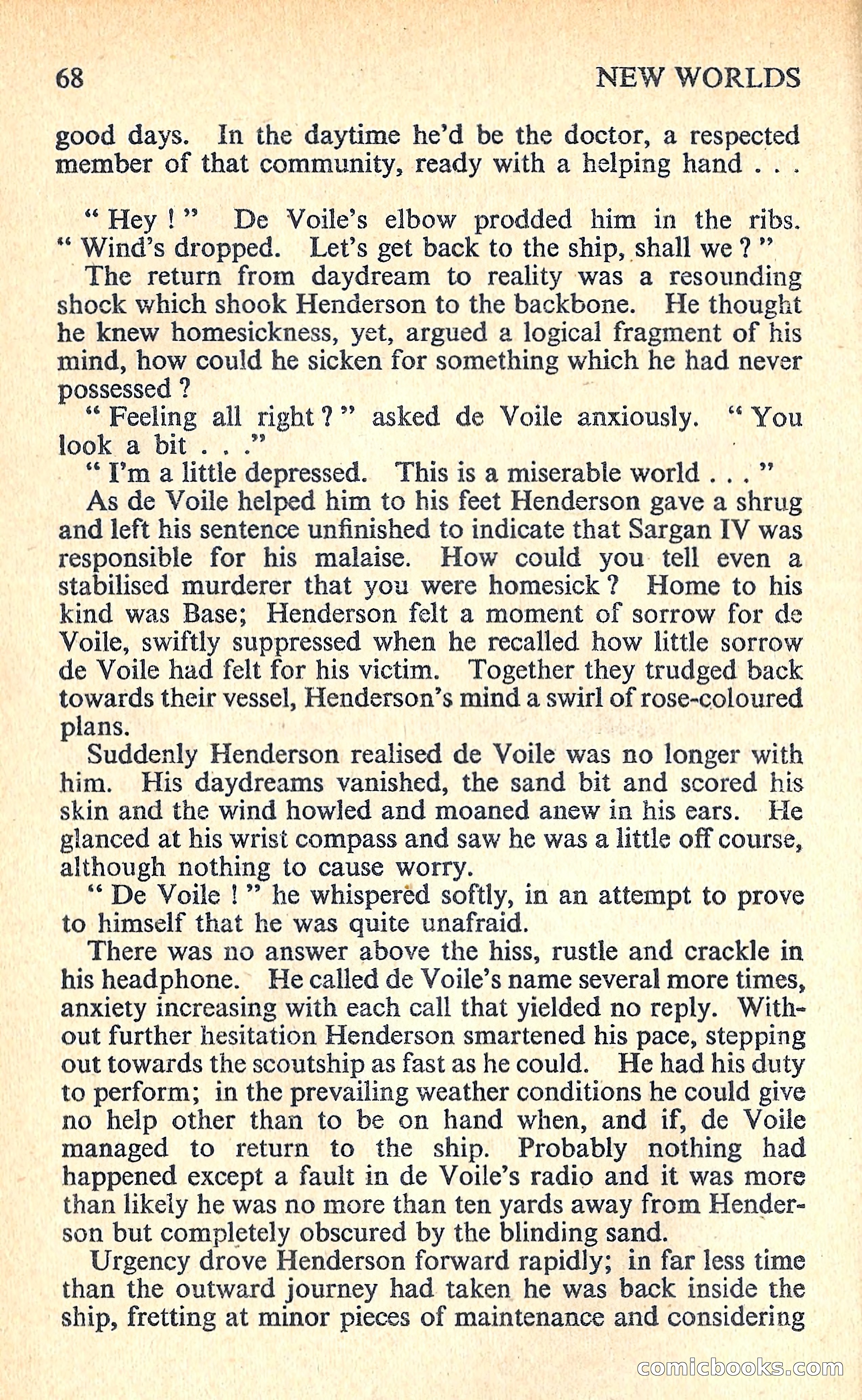 New Worlds Science Fiction #63 — page 70 of 132