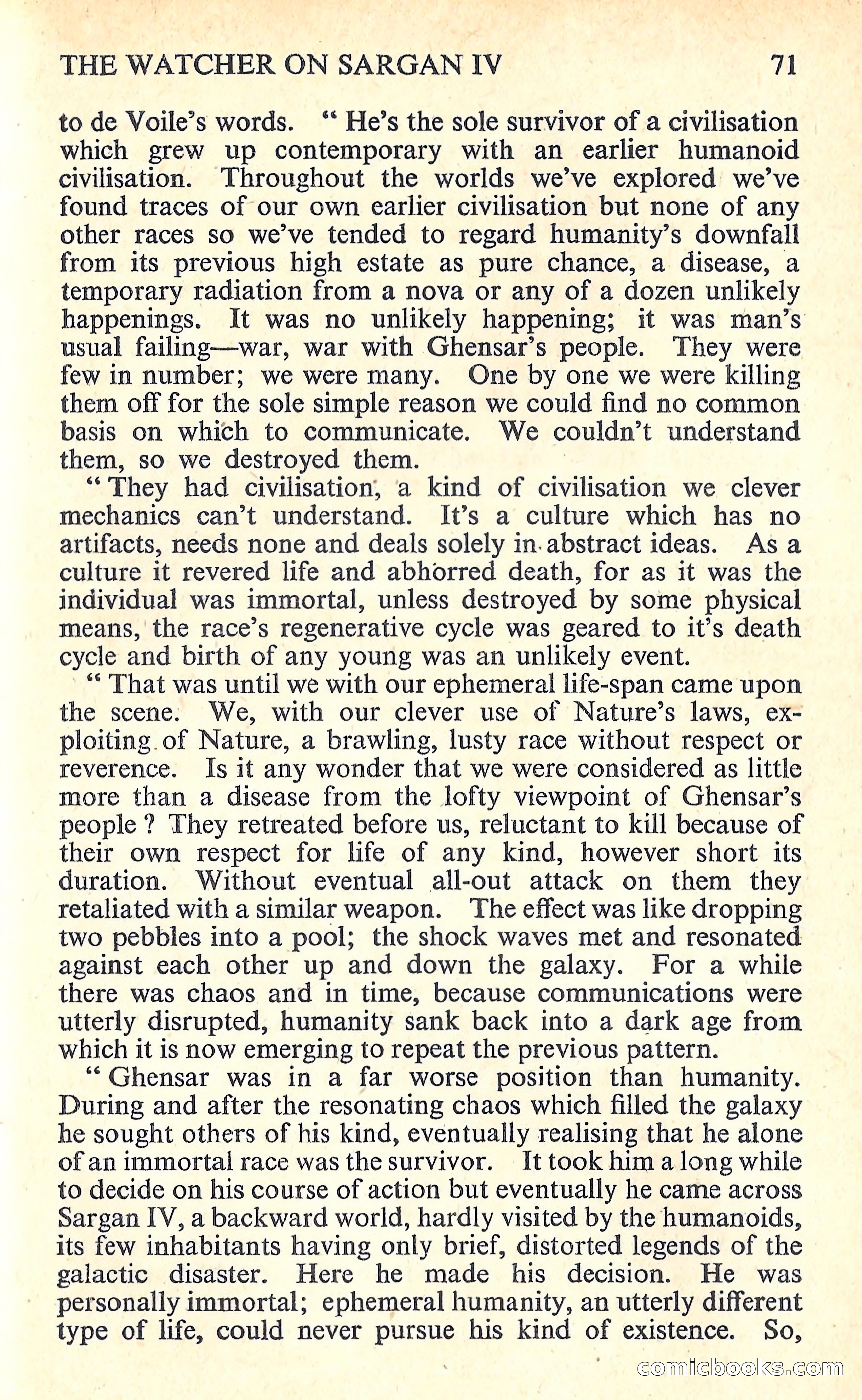 New Worlds Science Fiction #63 — page 73 of 132
