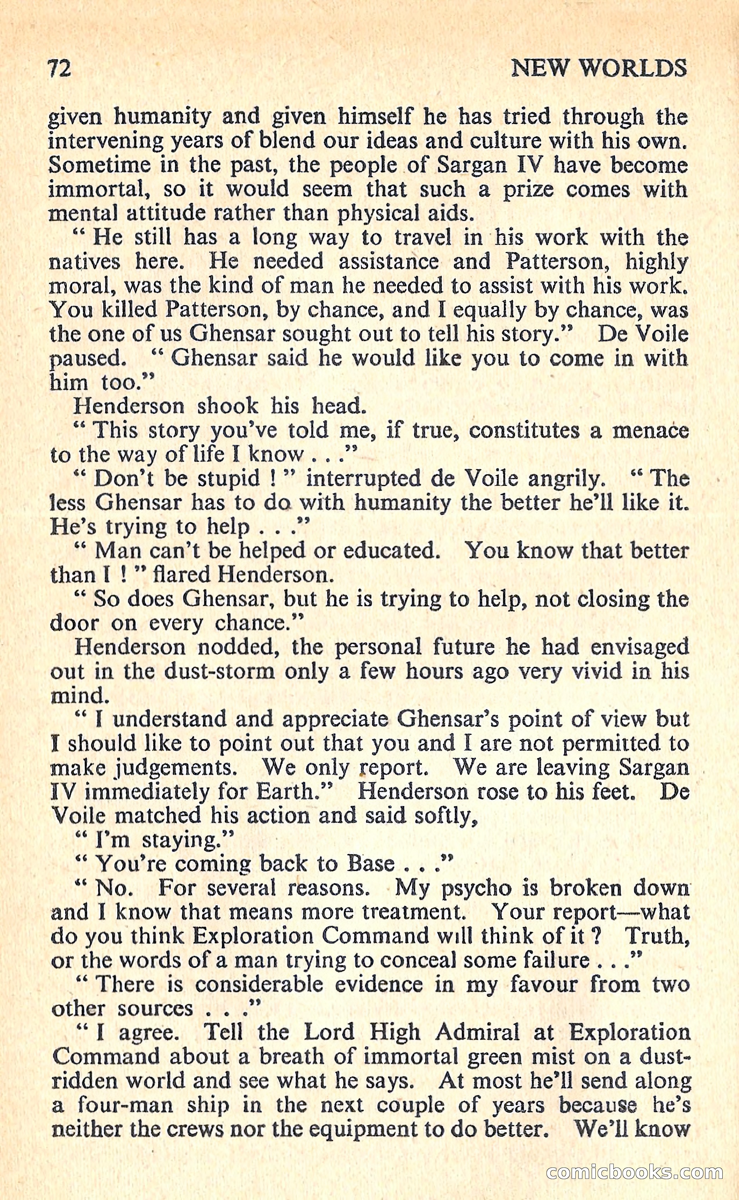 New Worlds Science Fiction #63 — page 74 of 132
