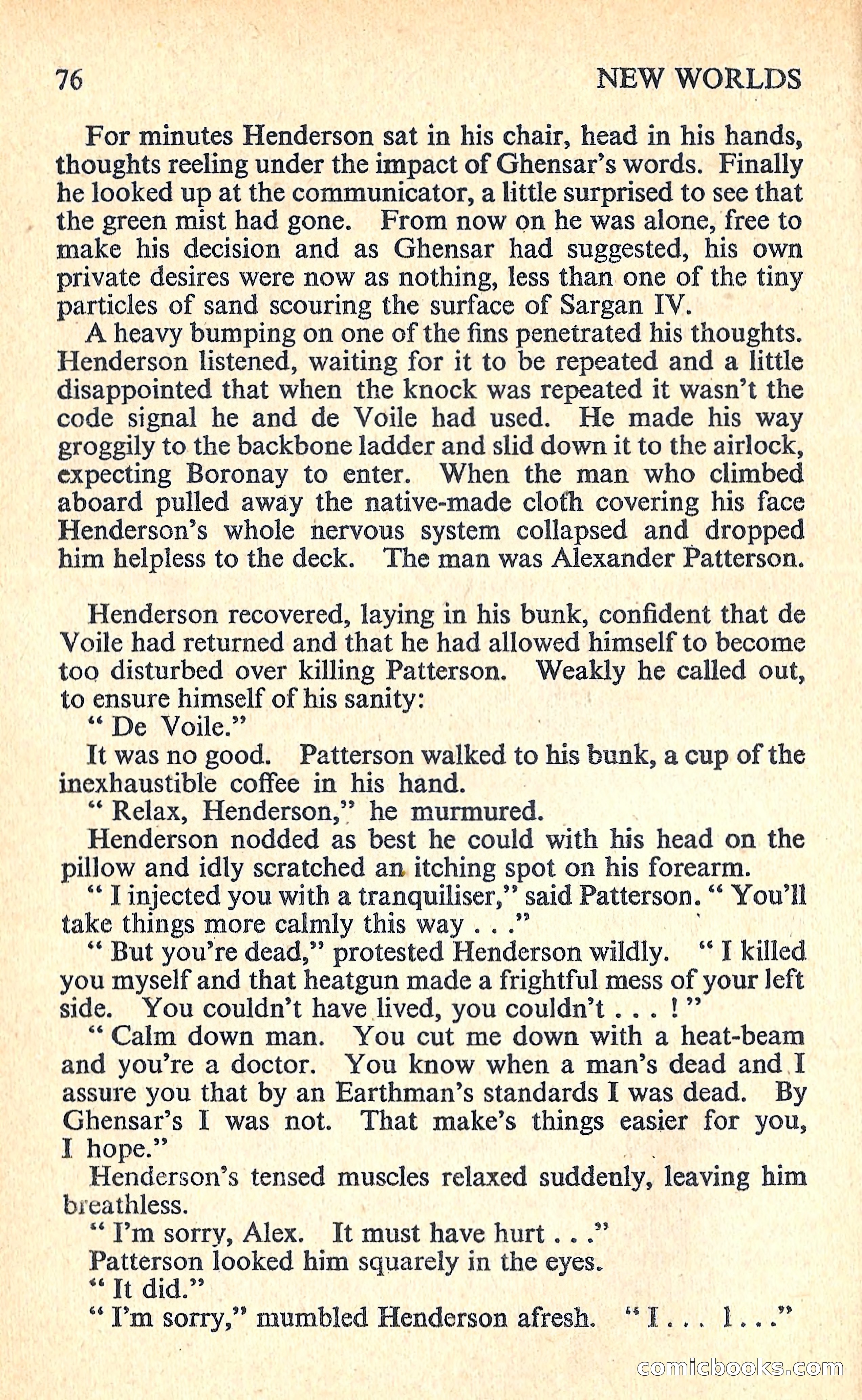 New Worlds Science Fiction #63 — page 78 of 132