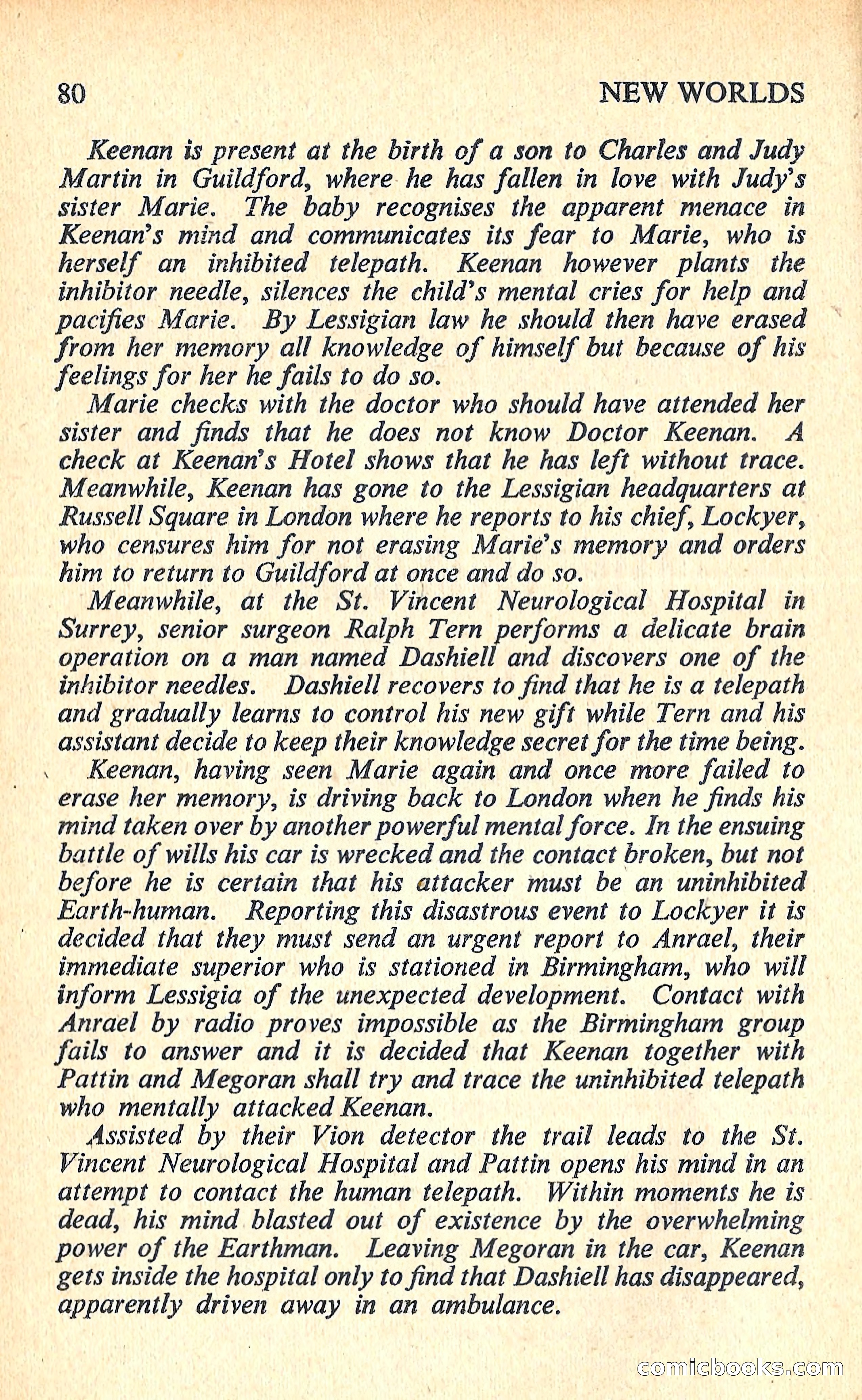 New Worlds Science Fiction #63 — page 82 of 132