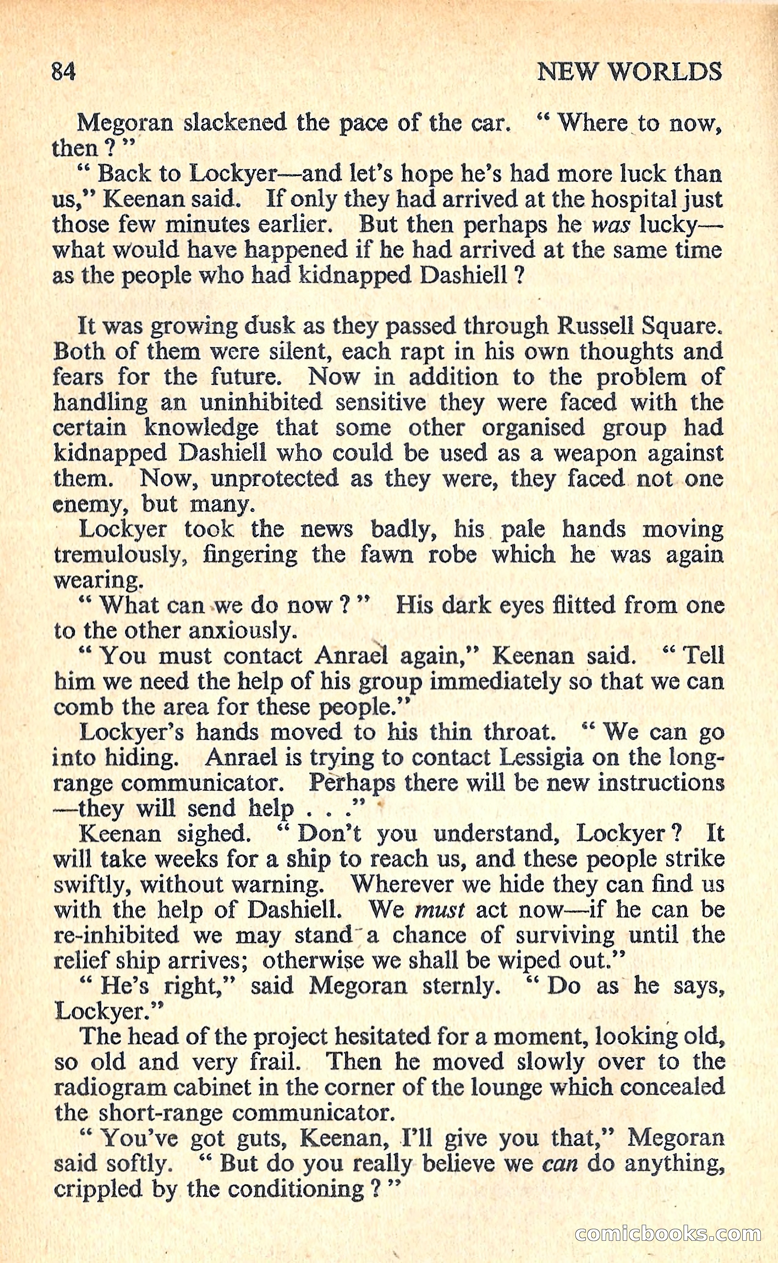 New Worlds Science Fiction #63 — page 86 of 132