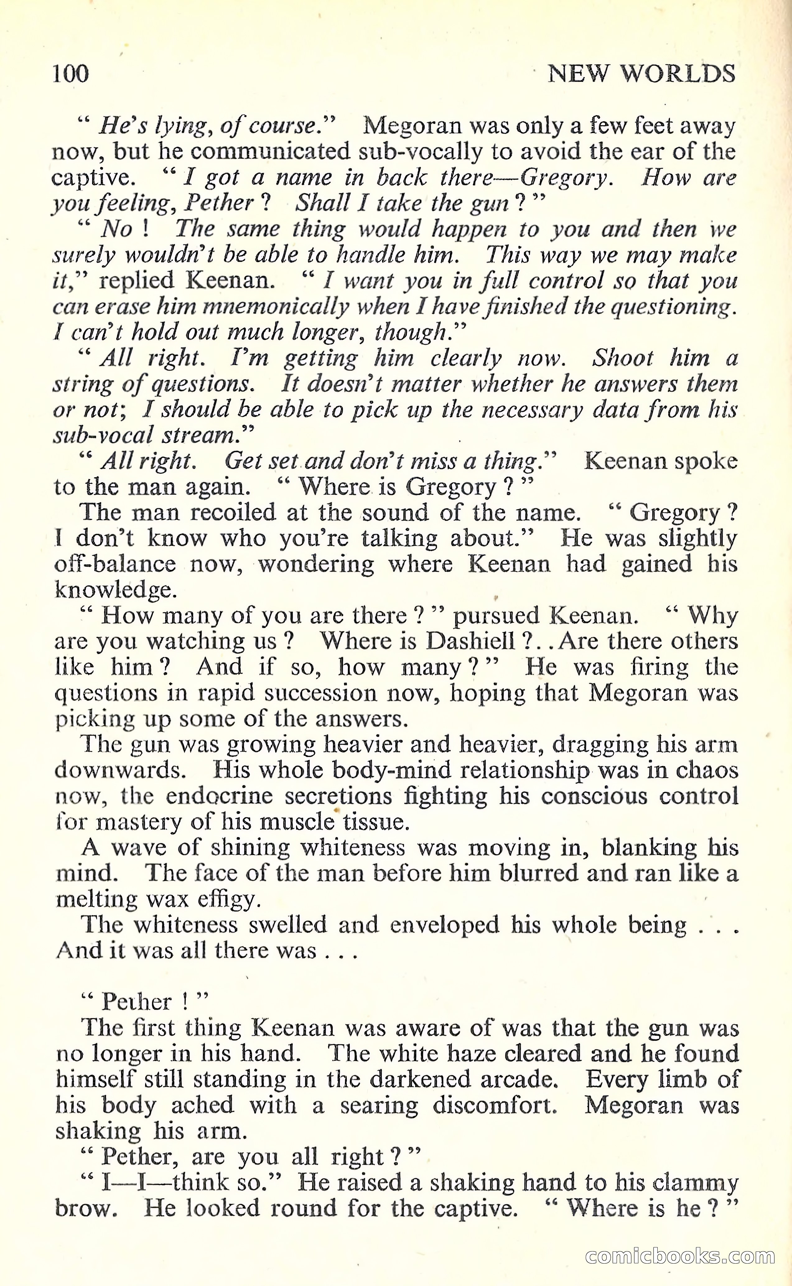New Worlds Science Fiction #63 — page 102 of 132